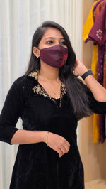 Party wear(12853)(black)