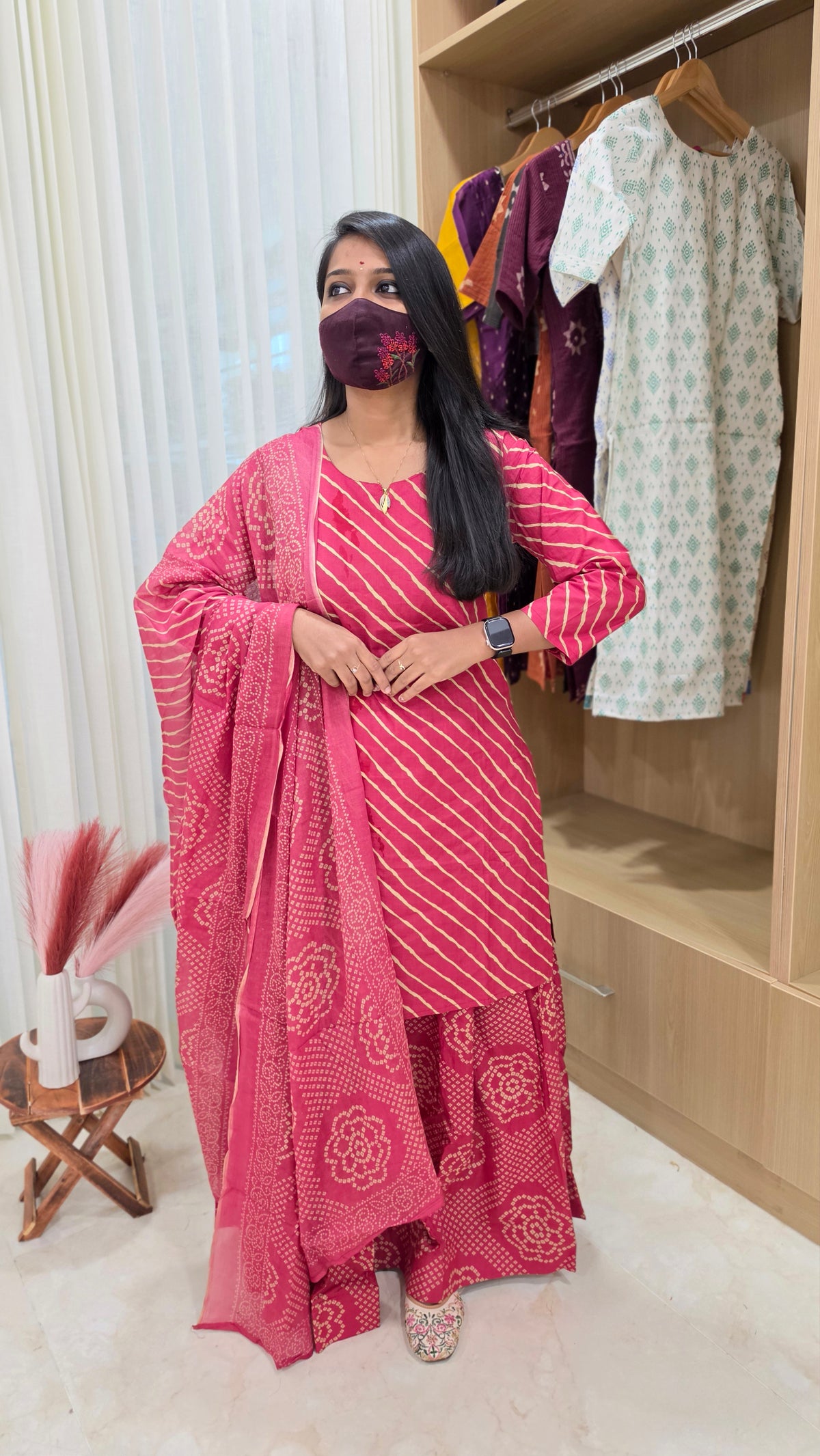 Flared Kurta Set(12983)