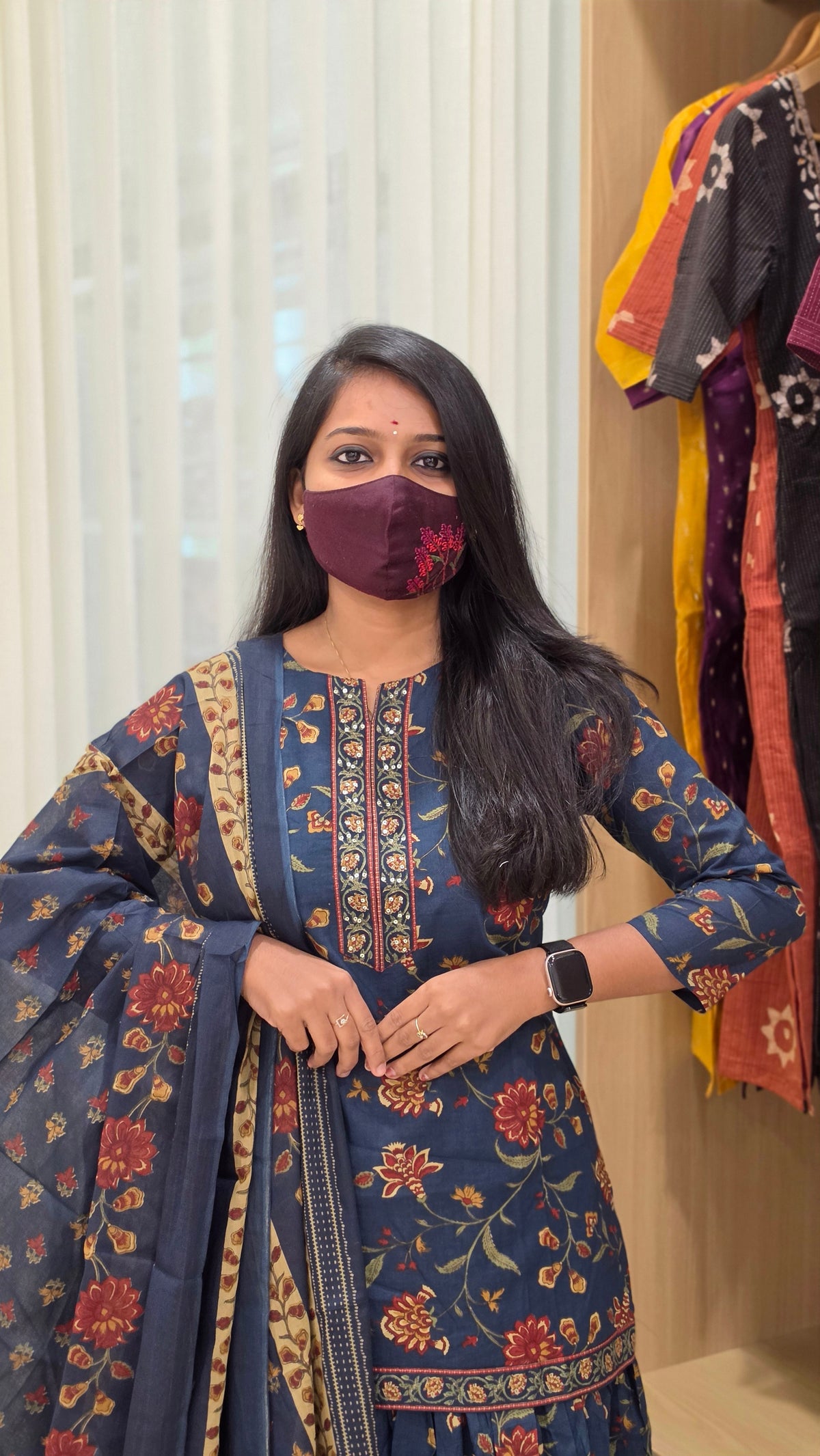 Flared Kurta Set(12984)