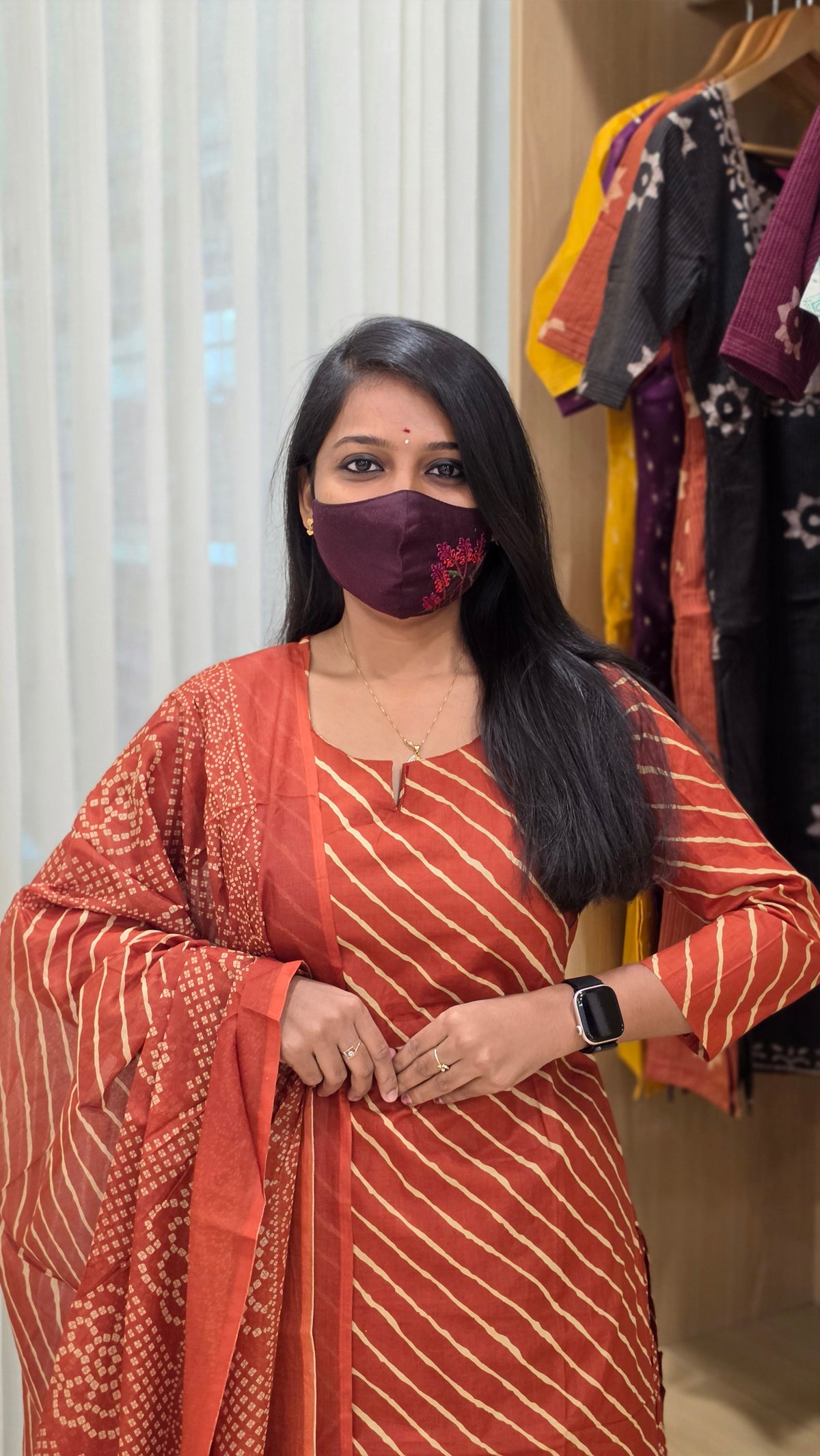 Flared Kurta Set(12985)