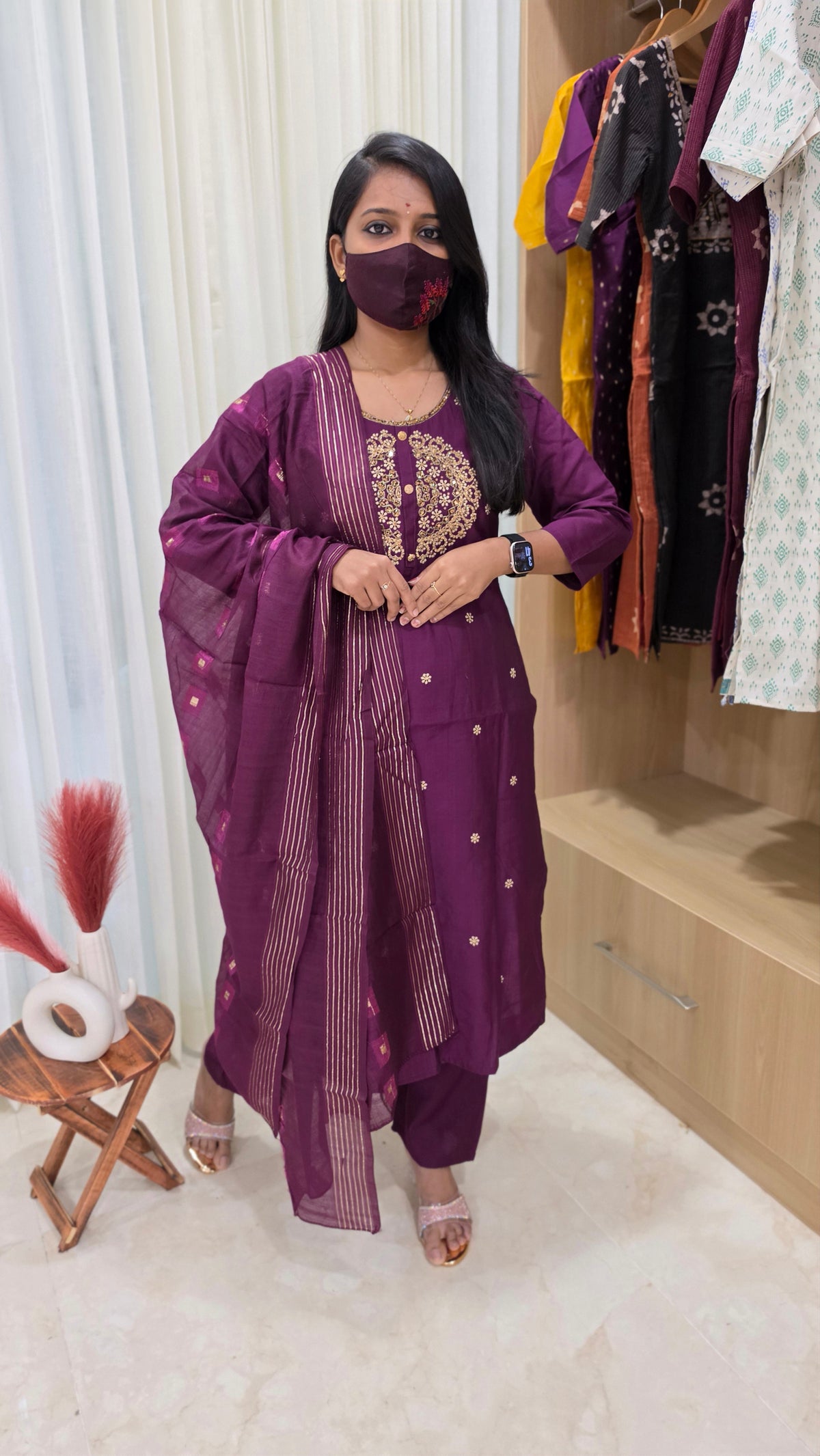 Ethinic Salwar set(12945)