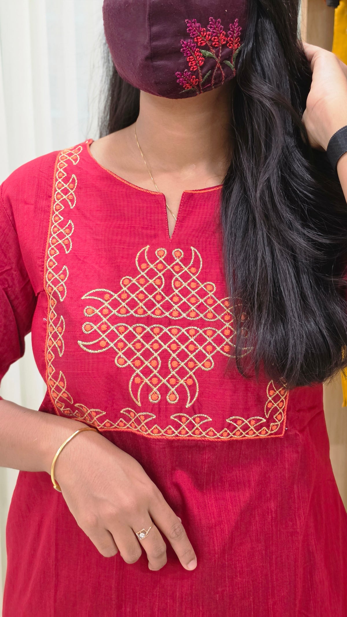 Office Wear - Embroidery(12965)