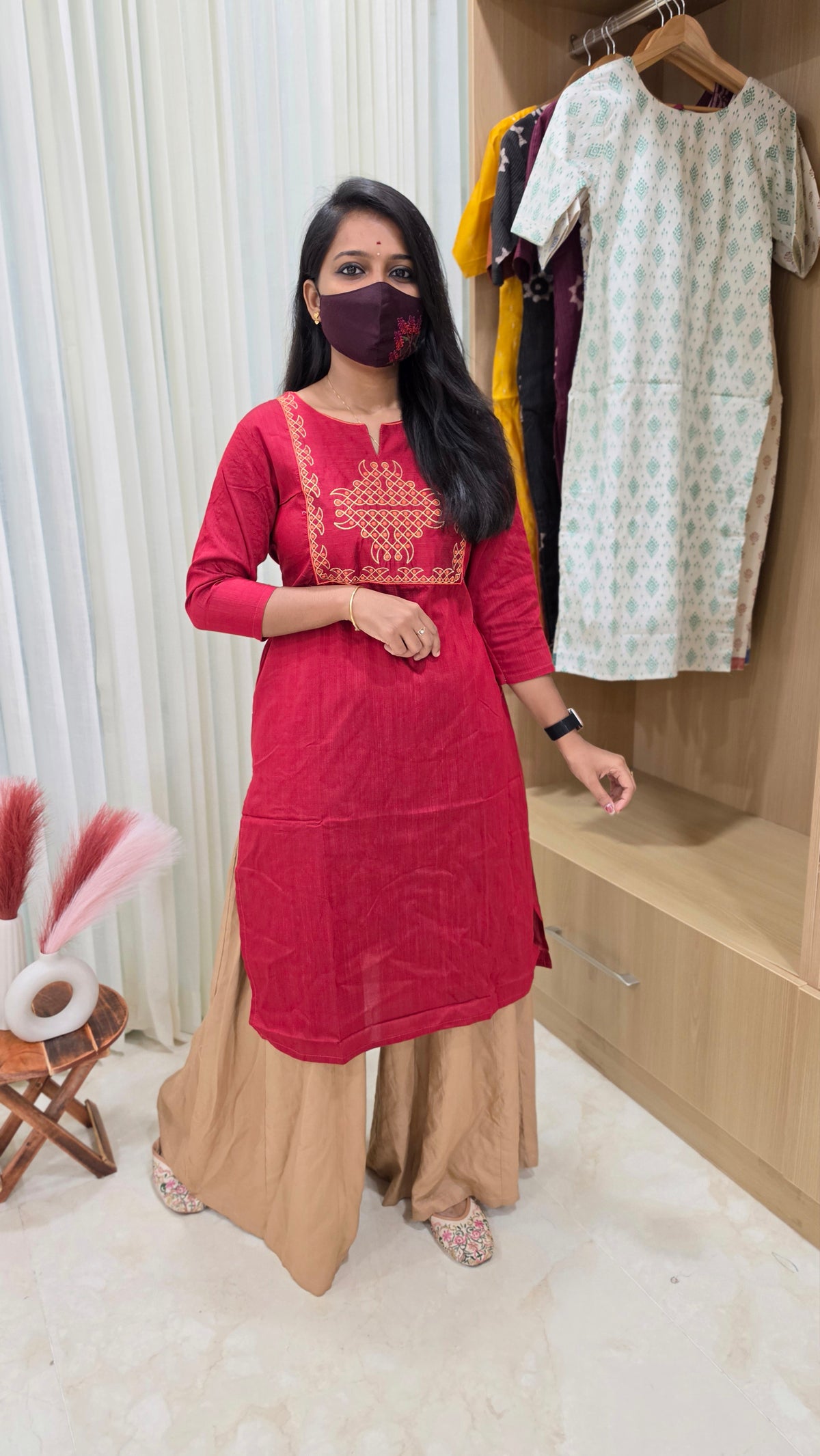Office Wear - Embroidery(12965)
