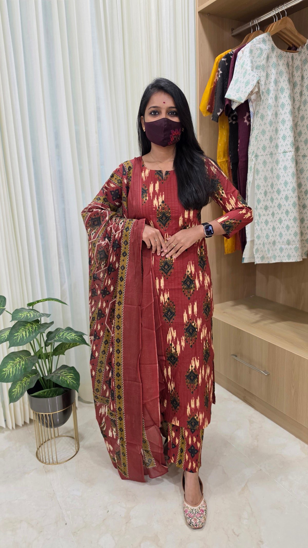 Cotton salwar set(13067)