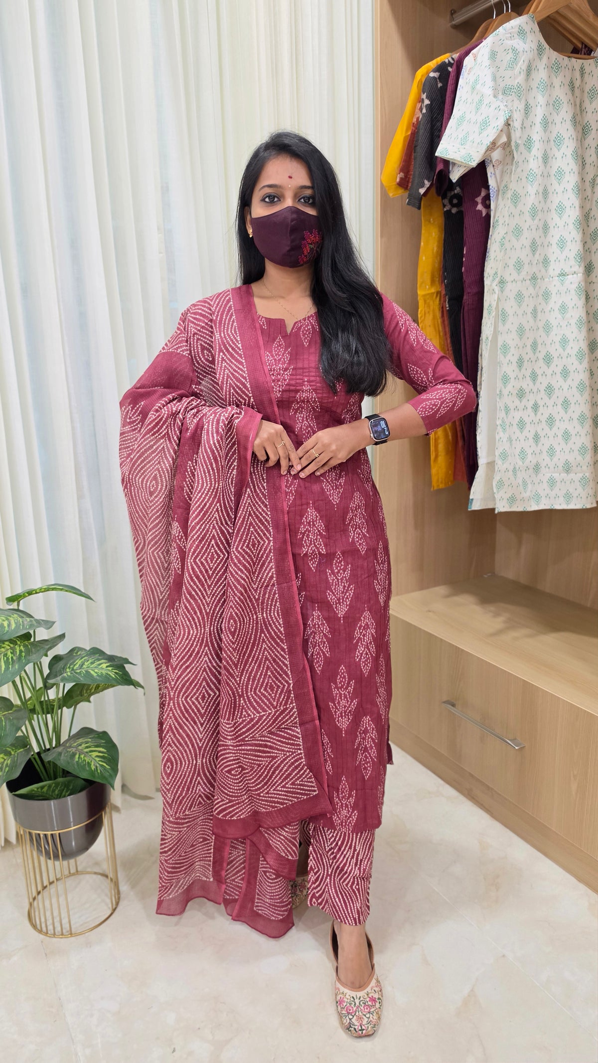 Cotton salwar set((13066)