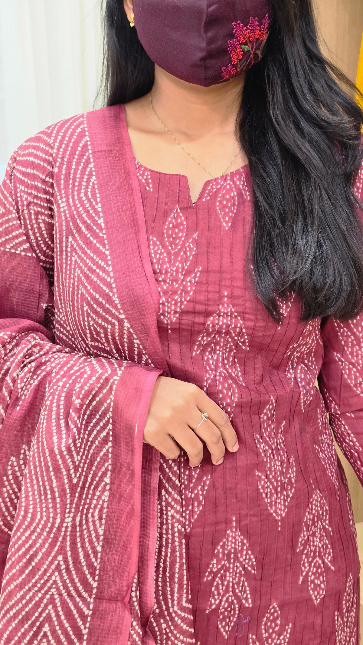 Cotton salwar set((13066)