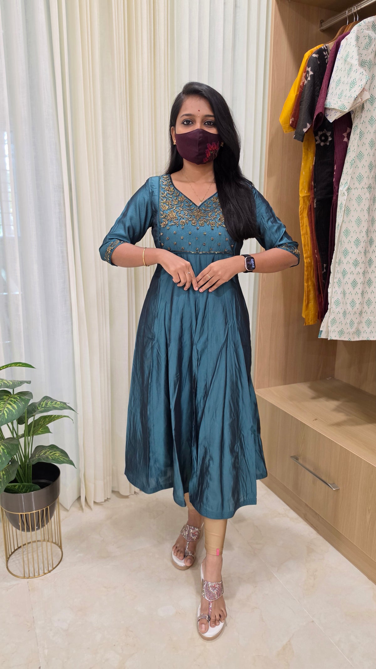 Ethnic wear kurti(13077)