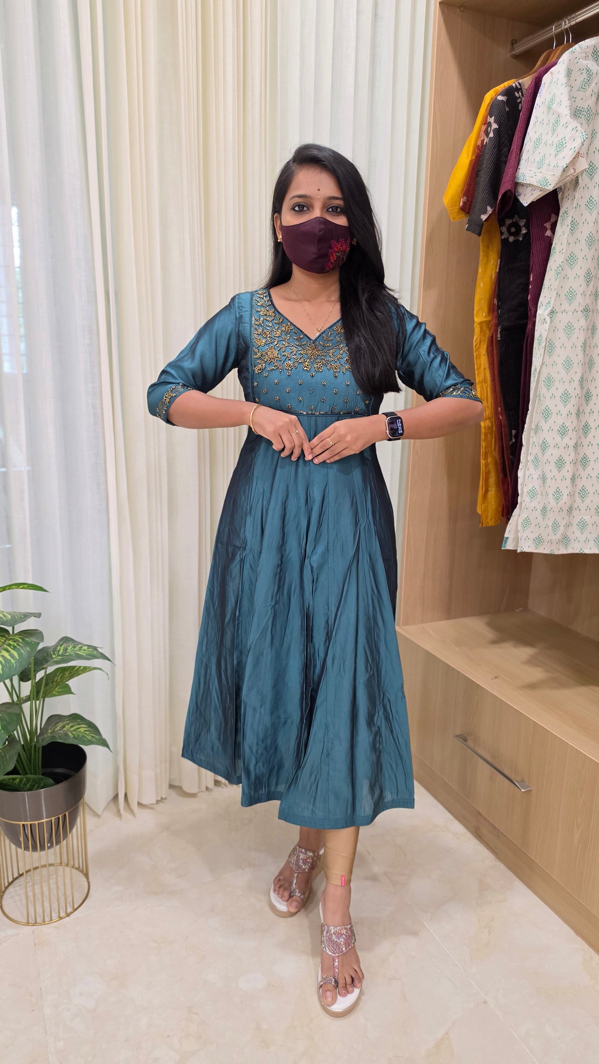 Ethnic wear kurti(13077)