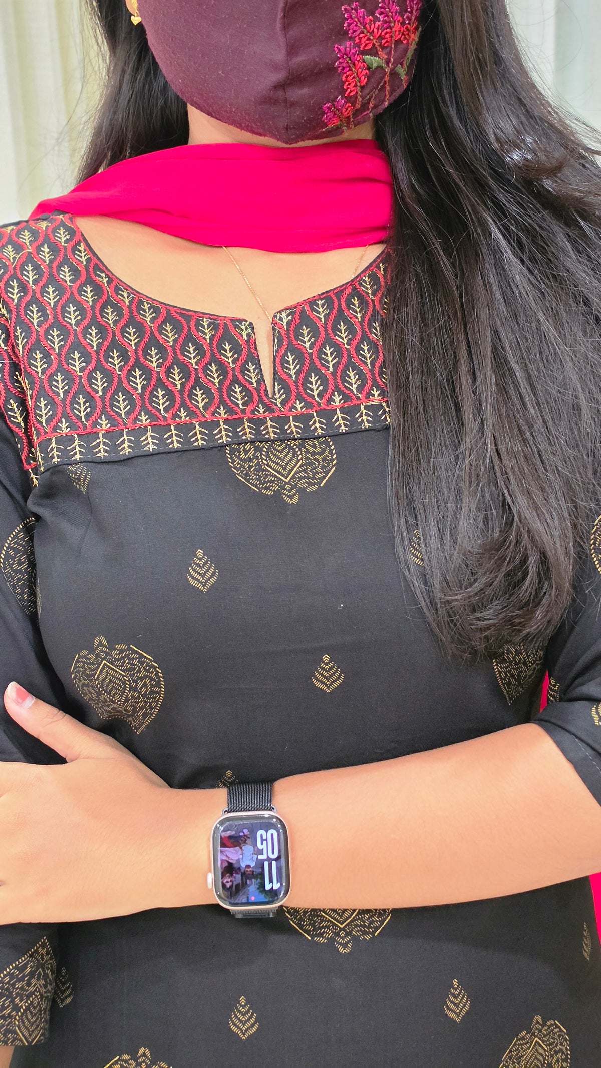 Office Wear - Embroidery(13116)