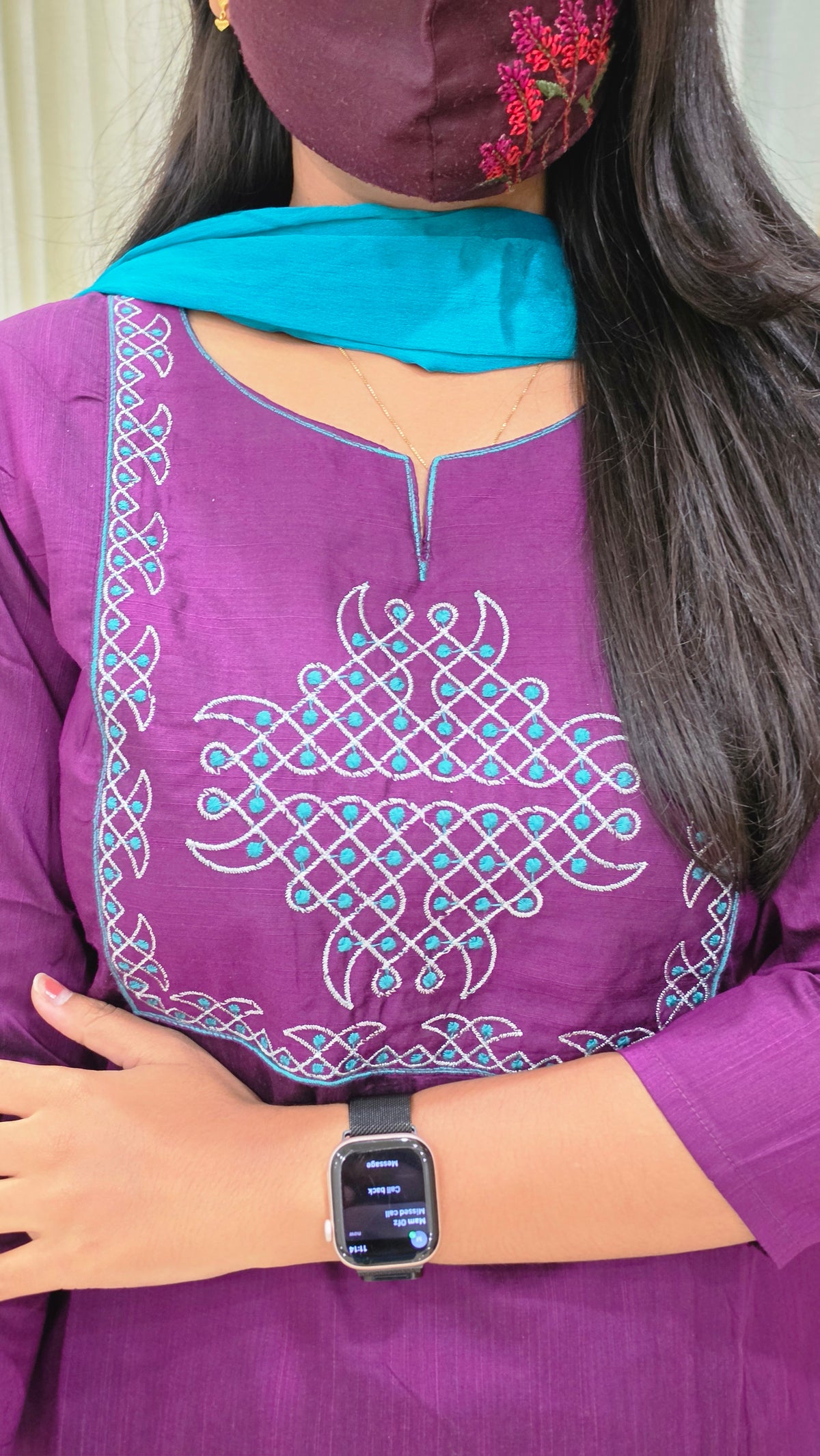 Office Wear - Embroidery(13114)