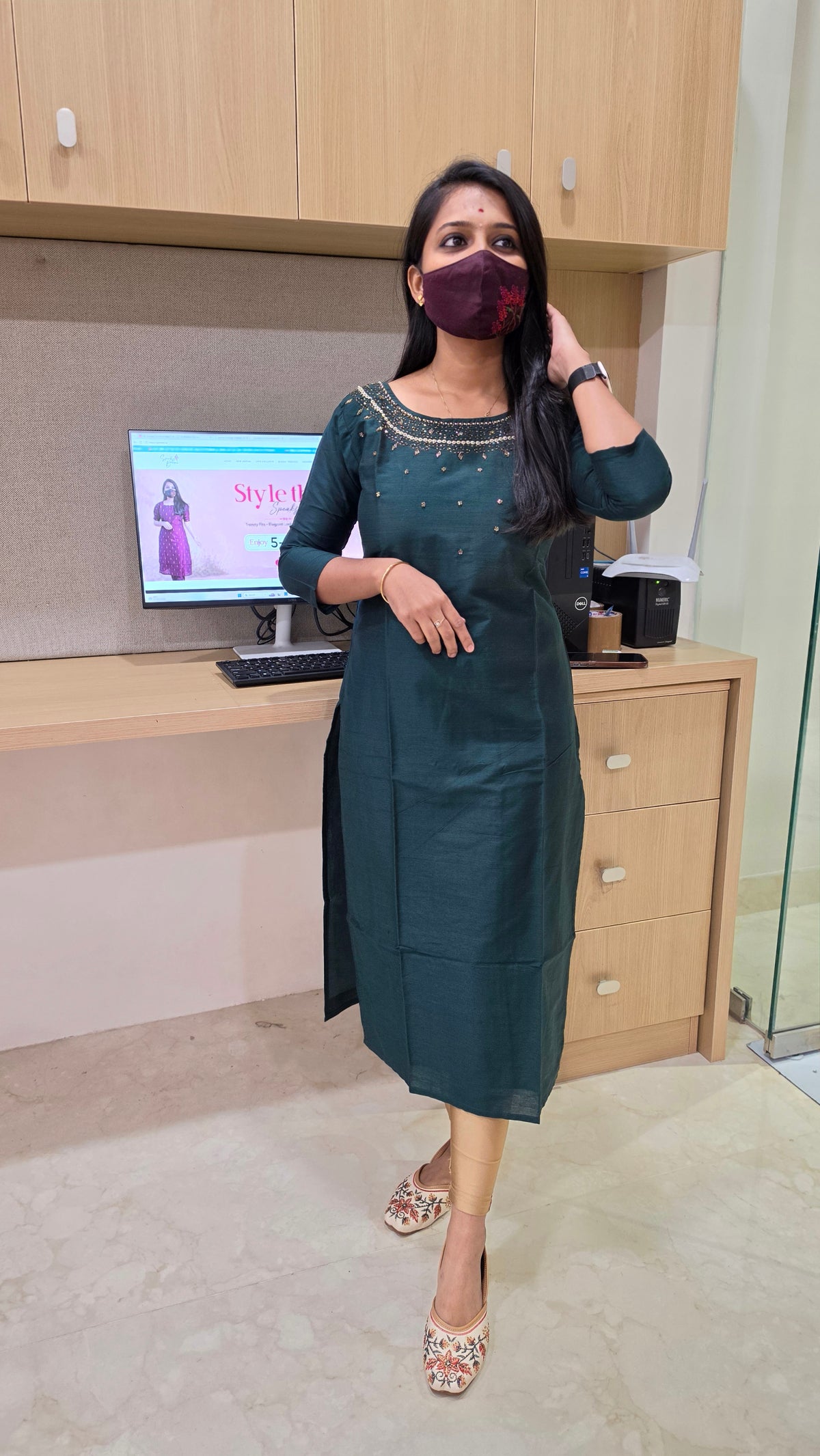 Ethnic wear kurti(13132)