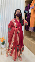 Anarkali salwar set(13197)