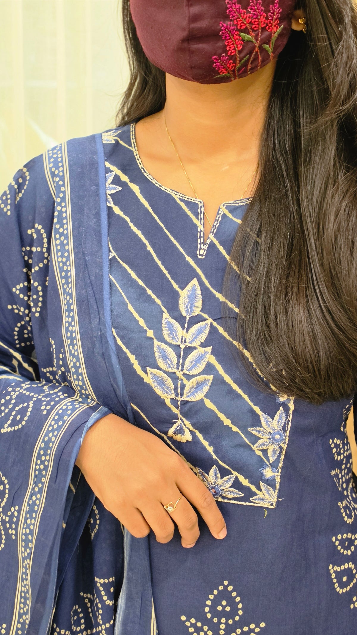 Cotton salwar set (13247)