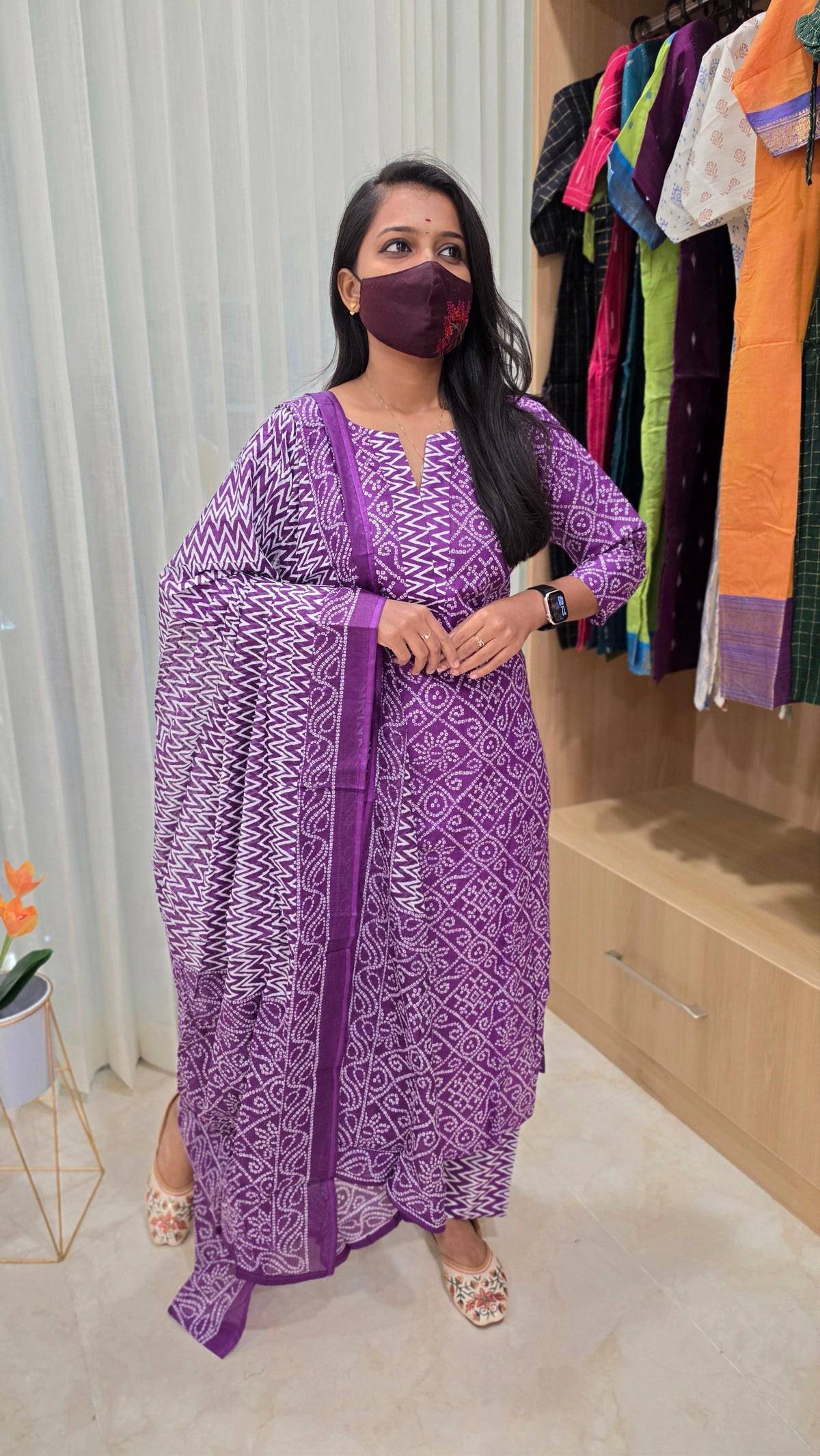 Cotton salwar set(13213)