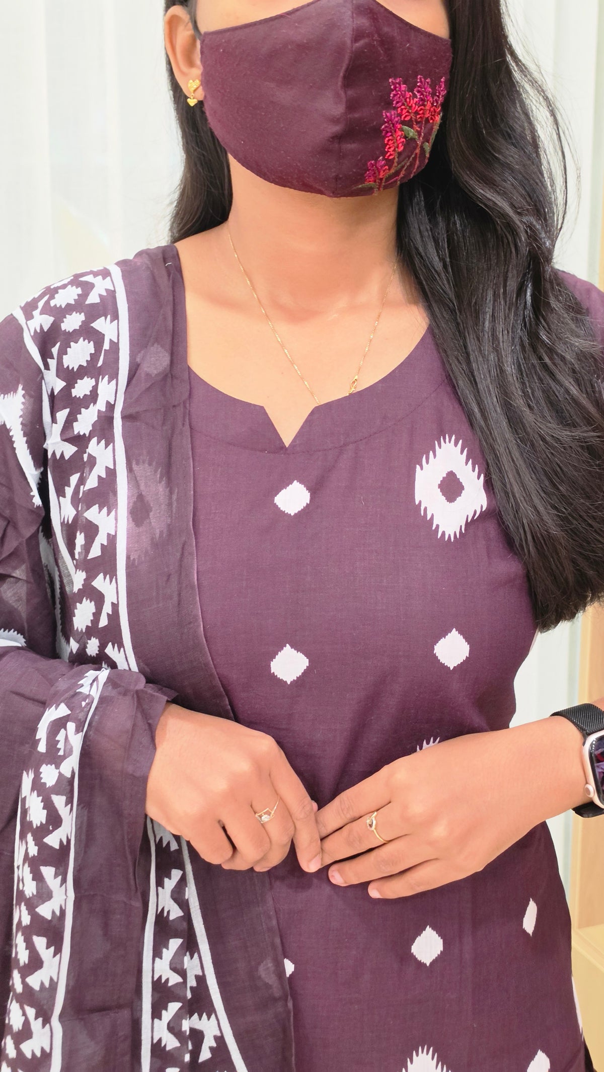Cotton salwar set(13214)
