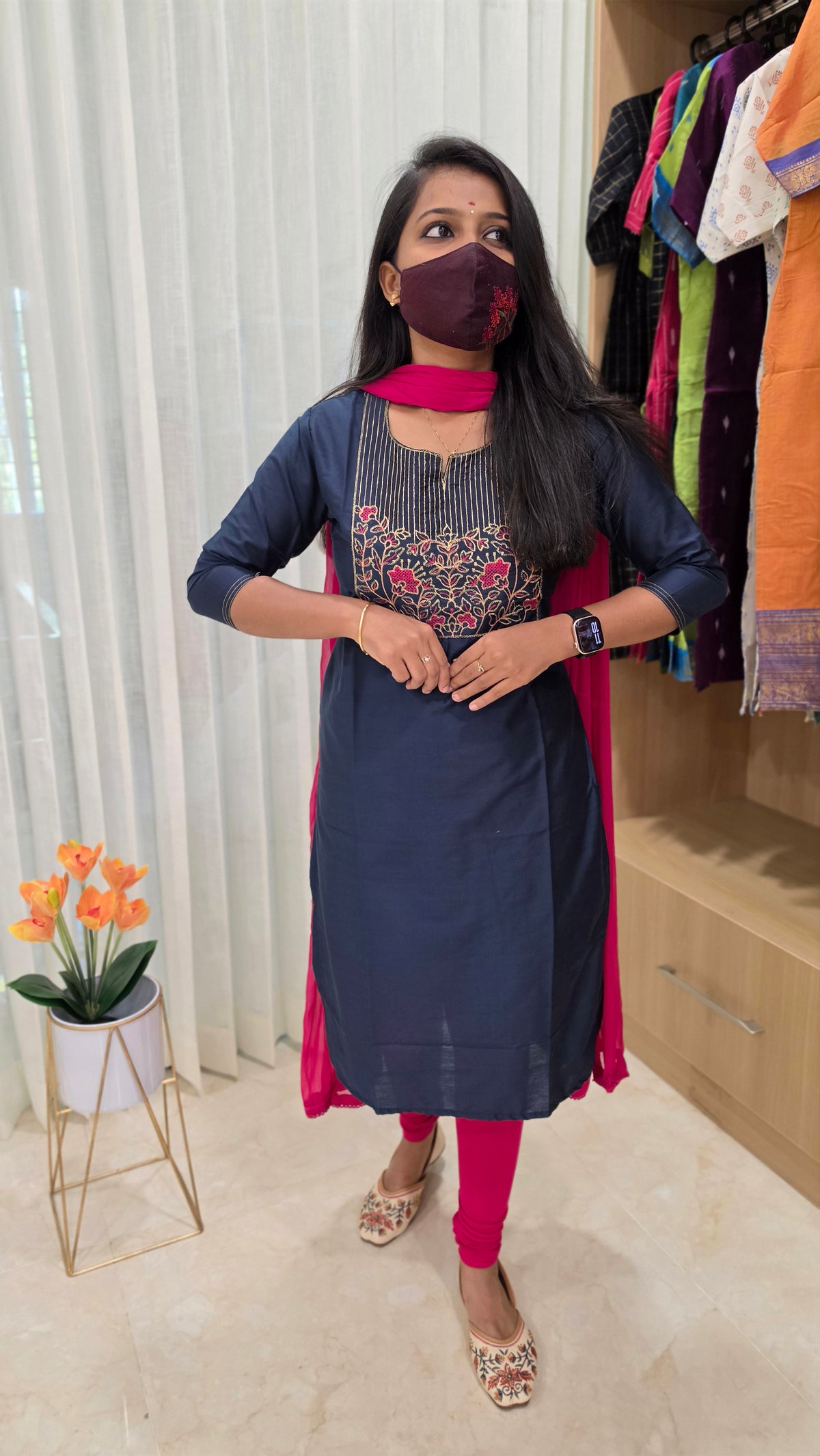 Office Wear - Embroidery(13255)