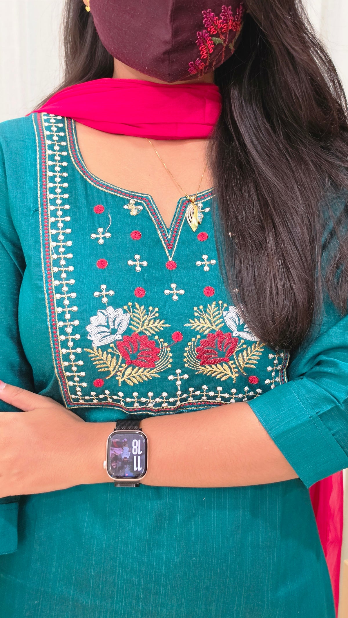 Office Wear - Embroidery(13257)