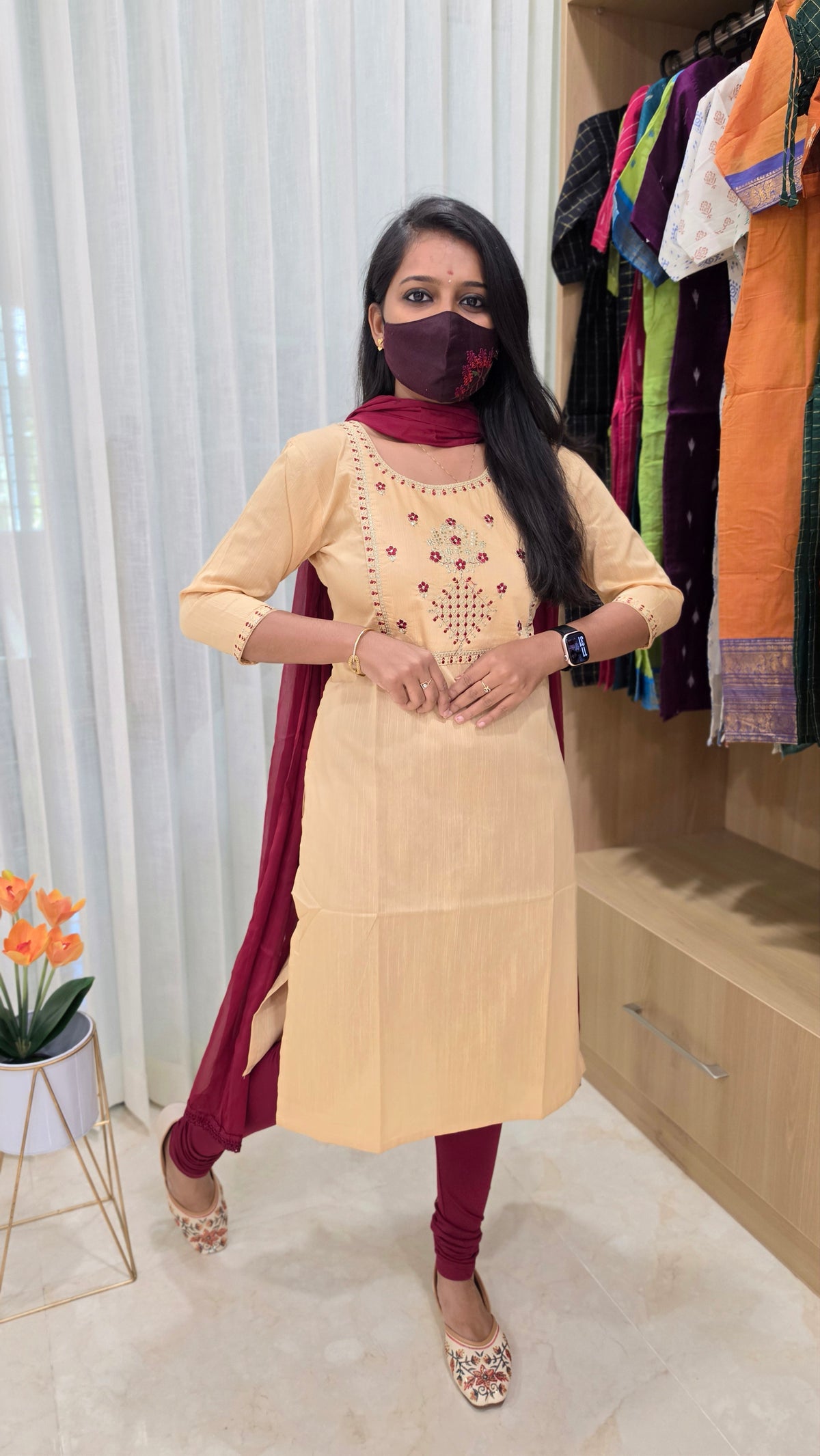 Office Wear - Embroidery(13258)