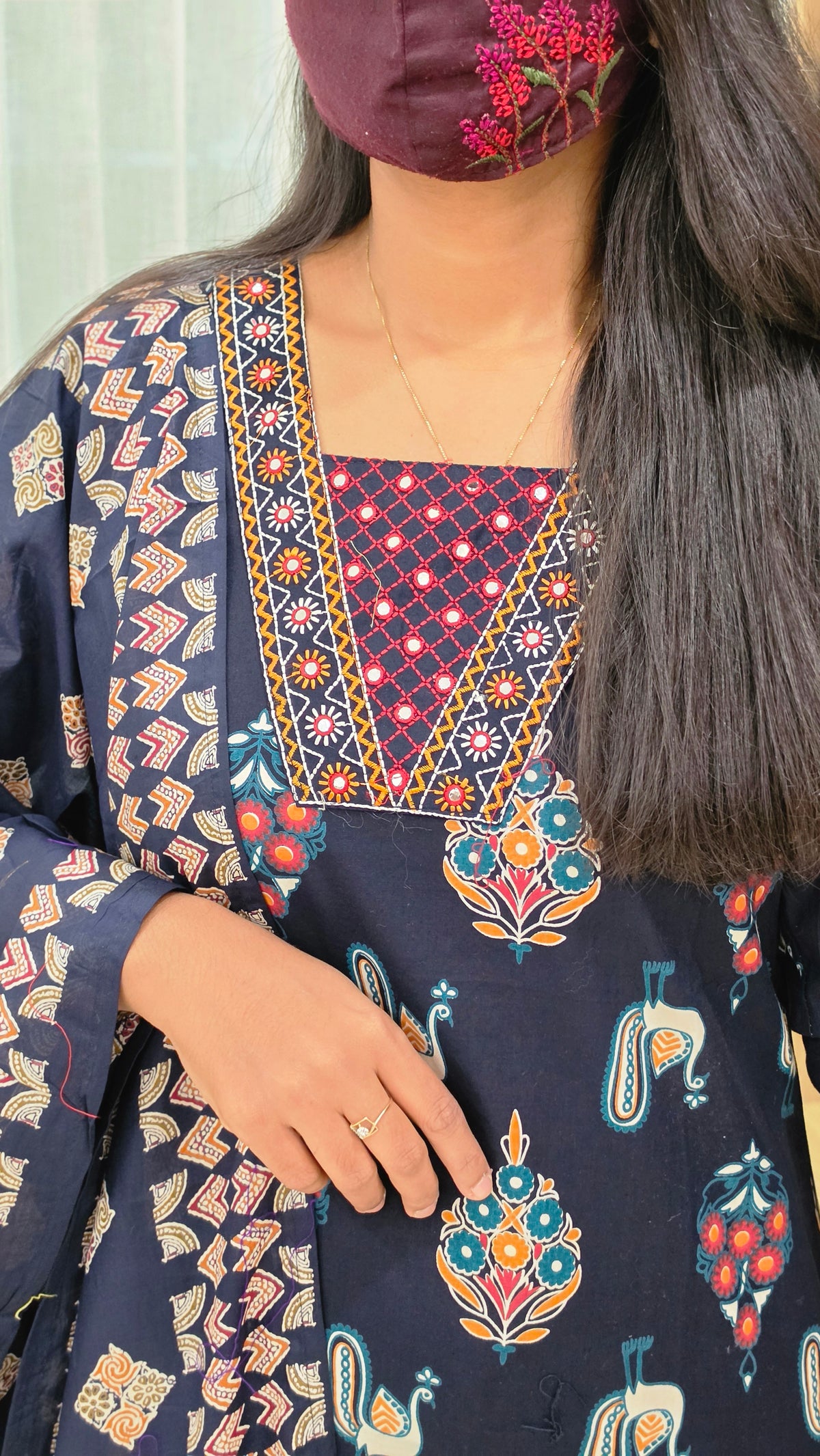 Cotton salwar set(13273)