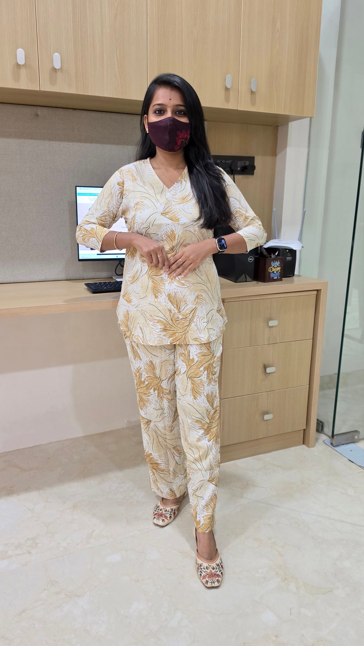 Floral Cord Set(13270)
