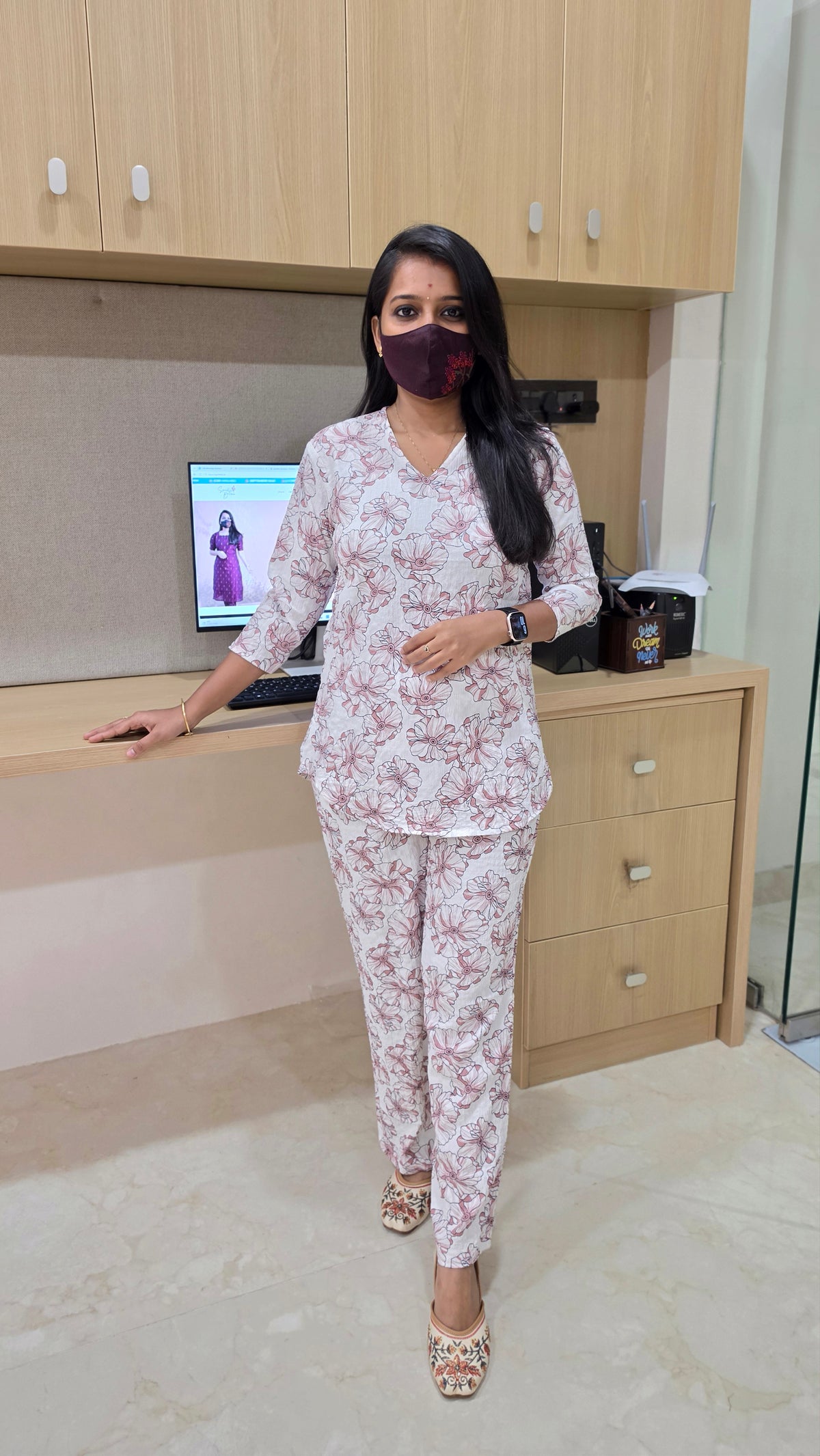 Floral Cord Set(13269)