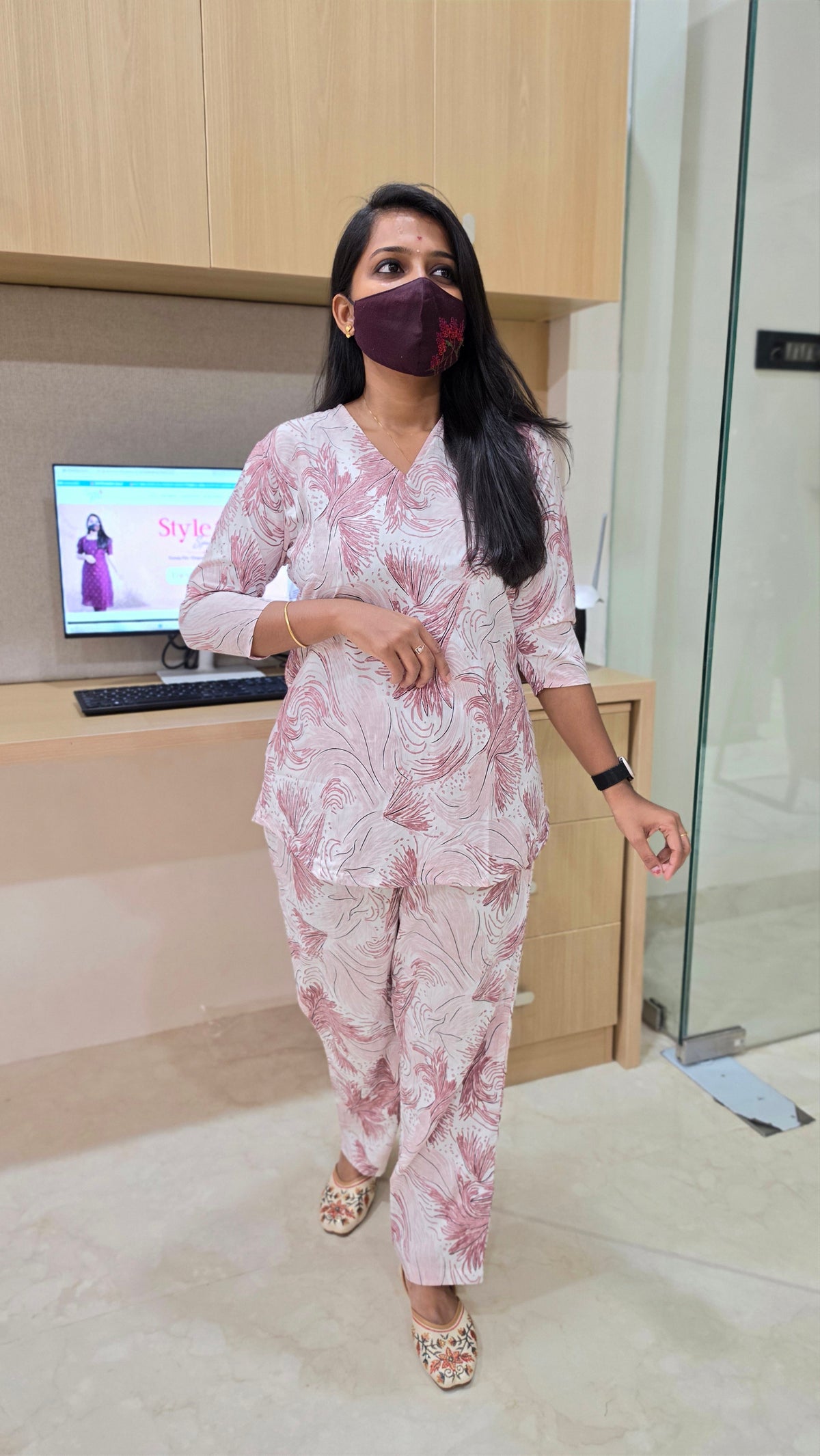 Floral Cord Set(13272)