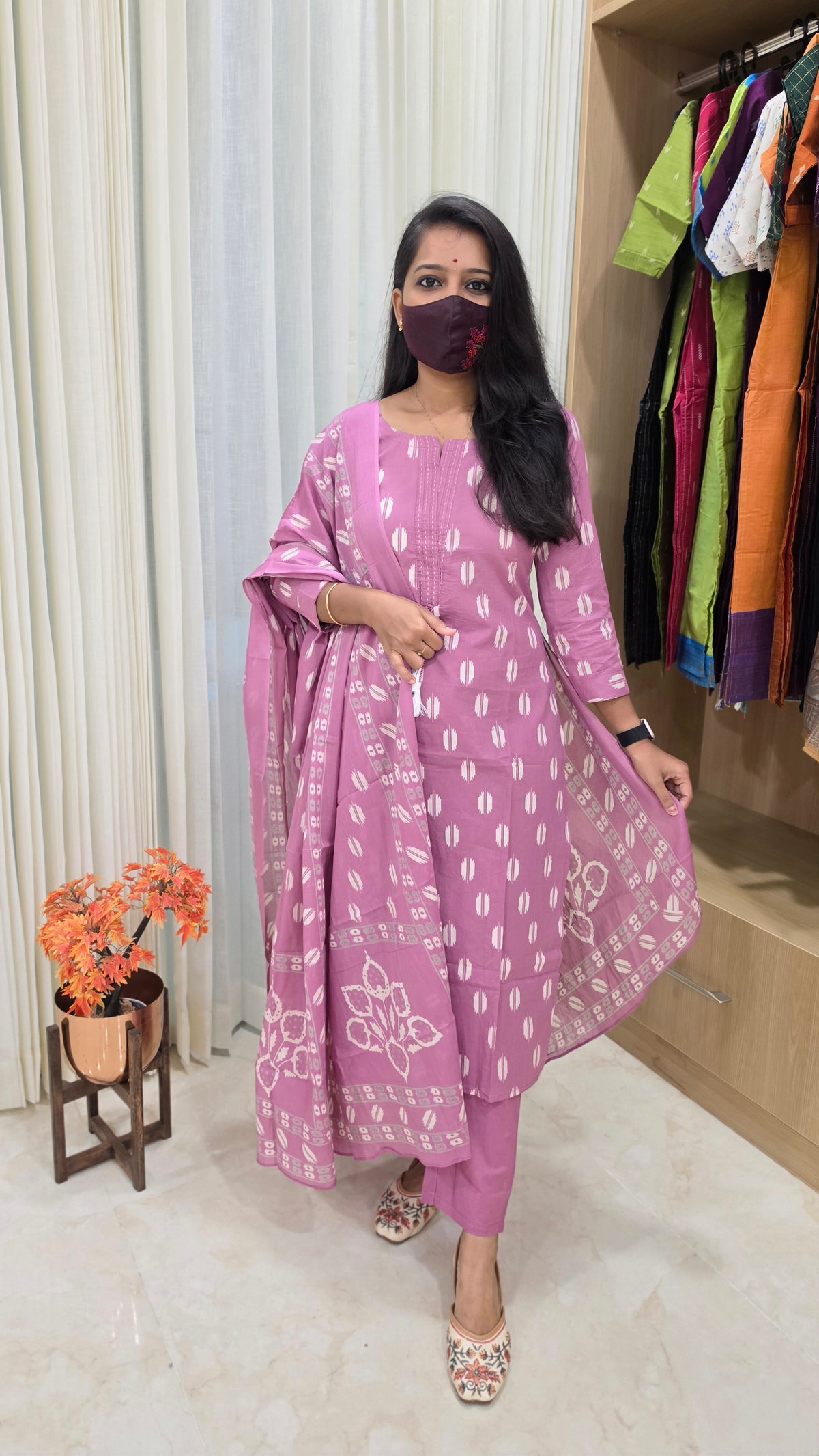 Cotton Salwar Set(13361)