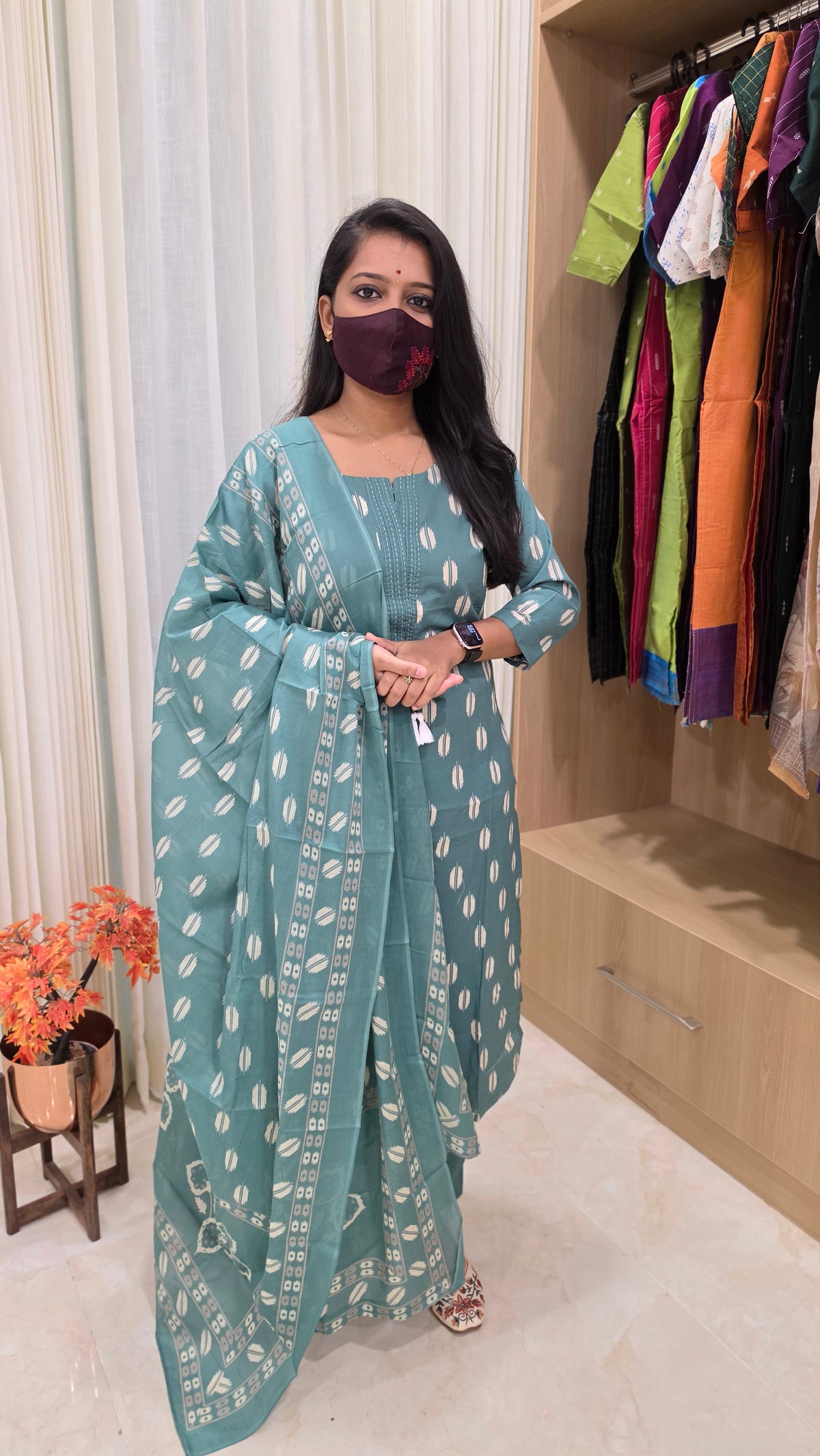 Cotton Salwar Set(13362)