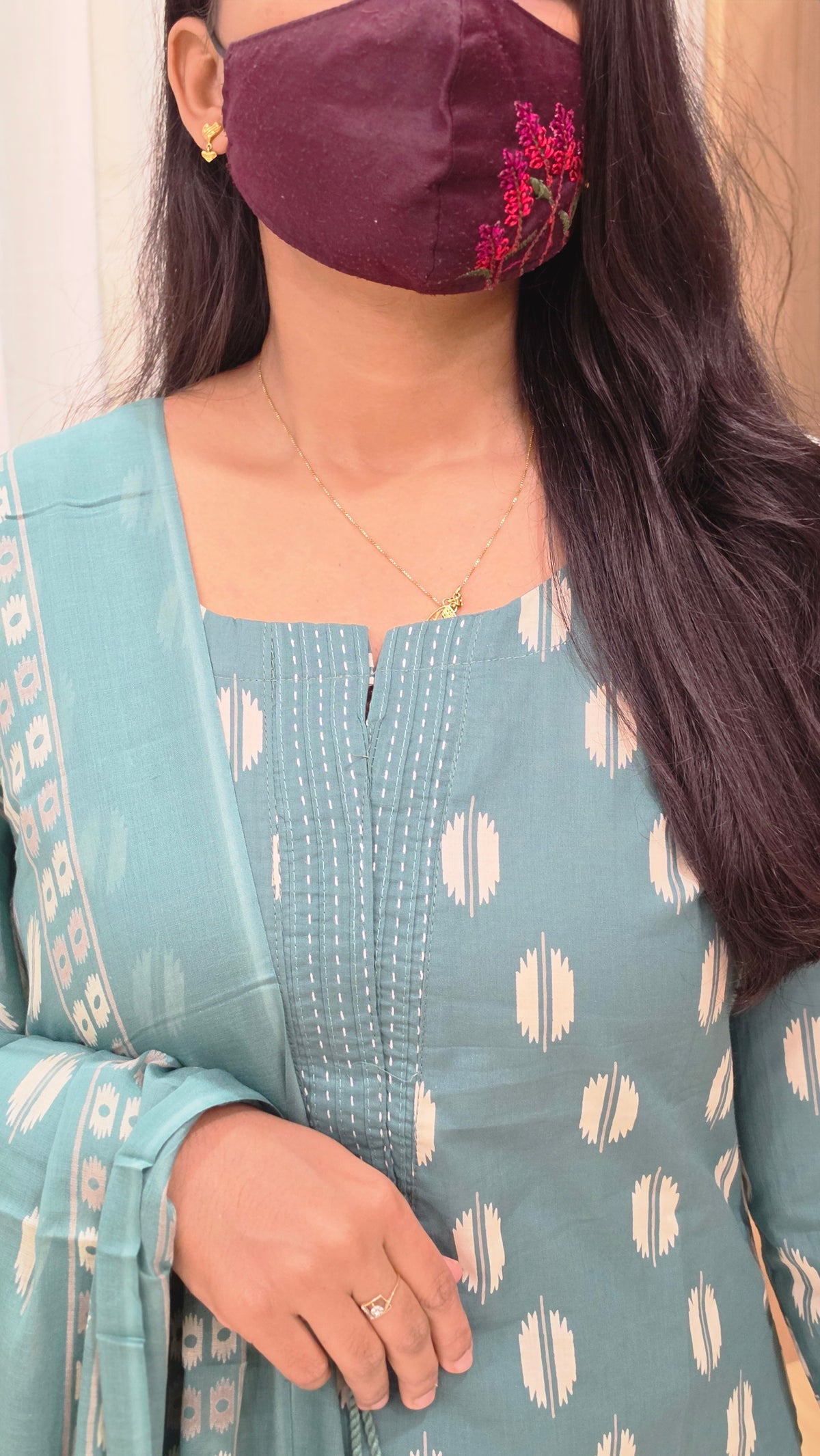 Cotton Salwar Set(13362)