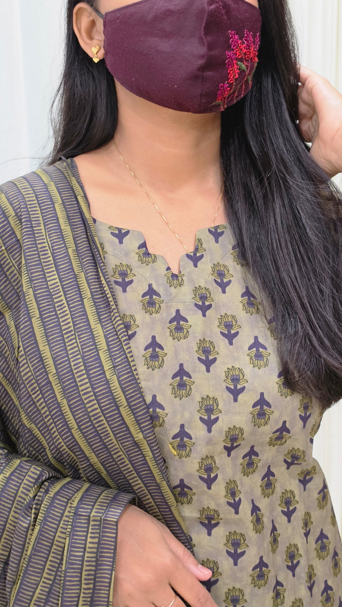 Cotton Salwar Set(13393)