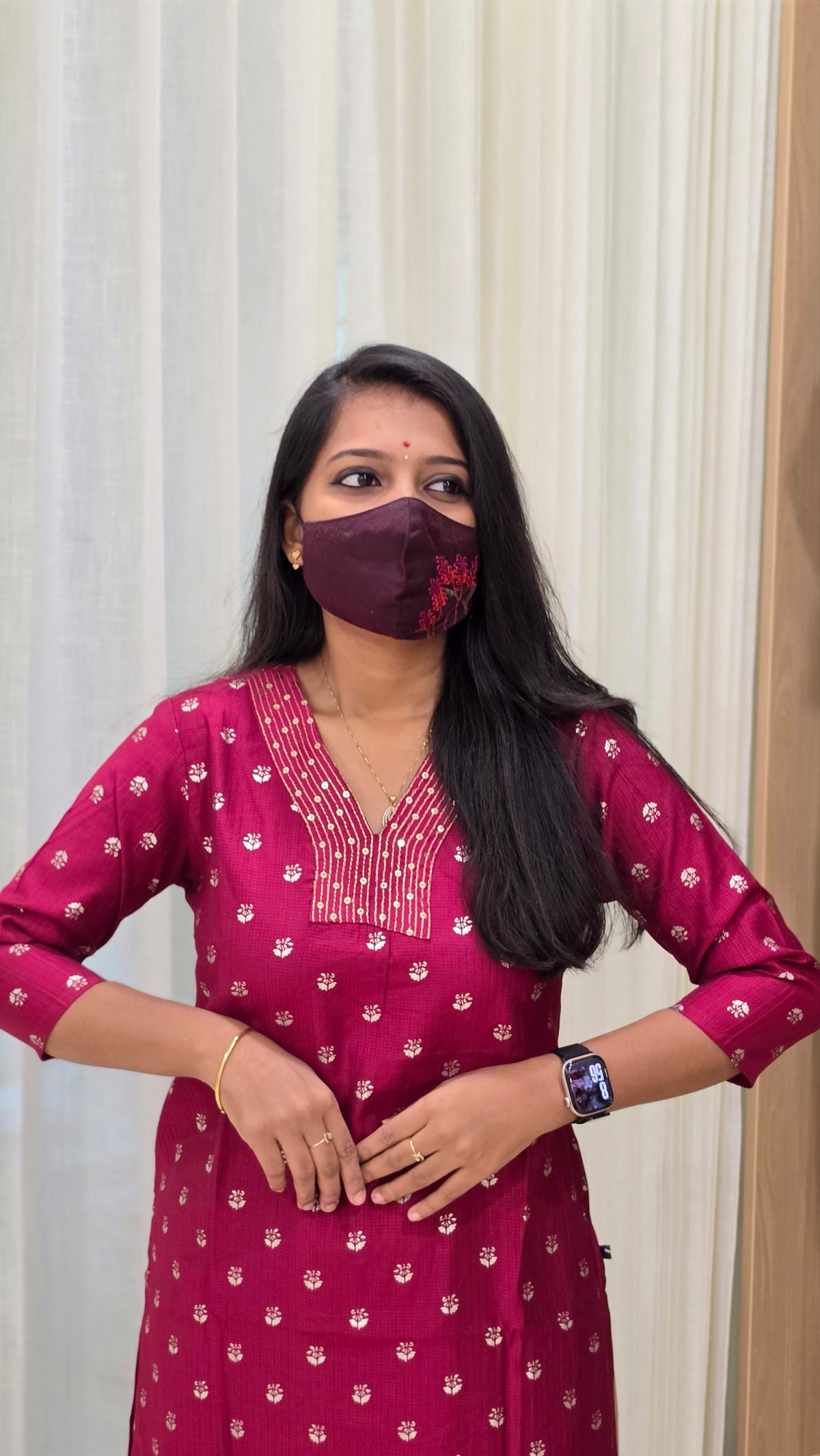Office Wear - Embroidery(13345)