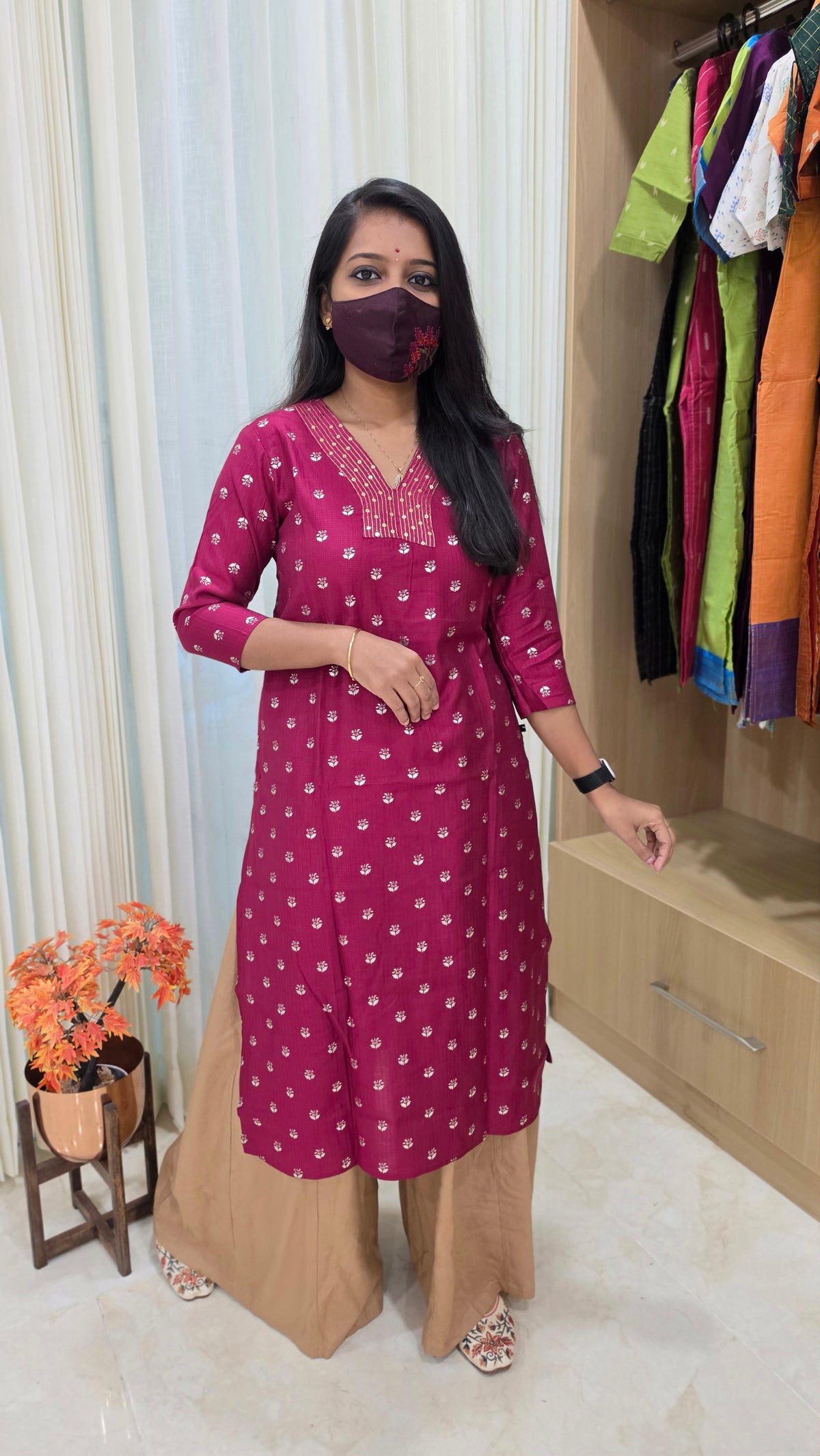 Office Wear - Embroidery(13345)