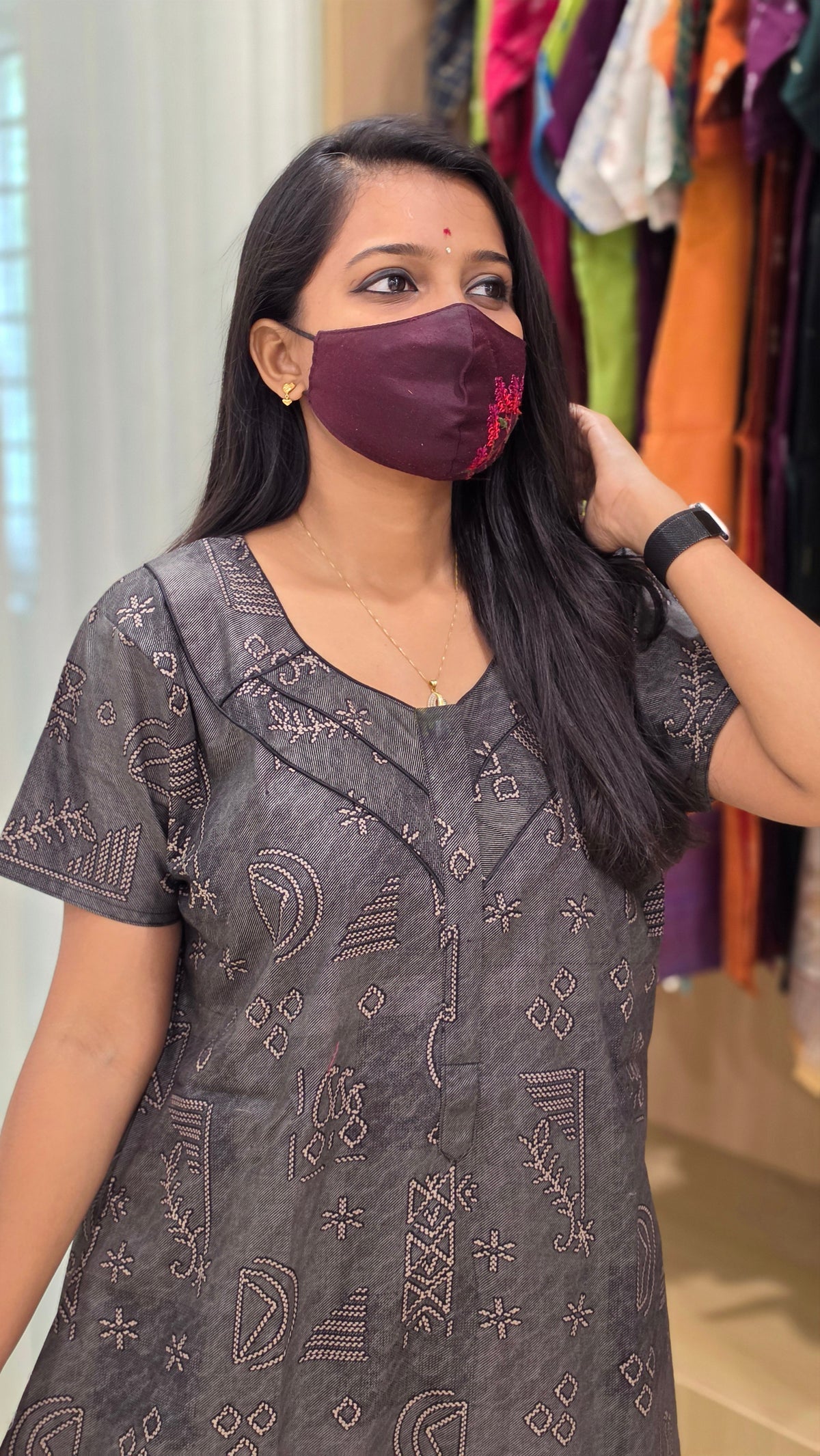 Tuna Zip Nighty(10343)