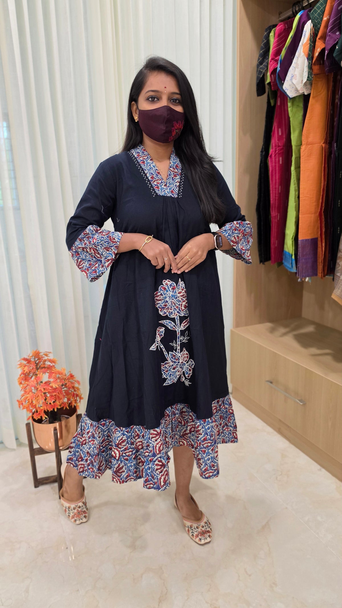 Lara Western Frock(13350)