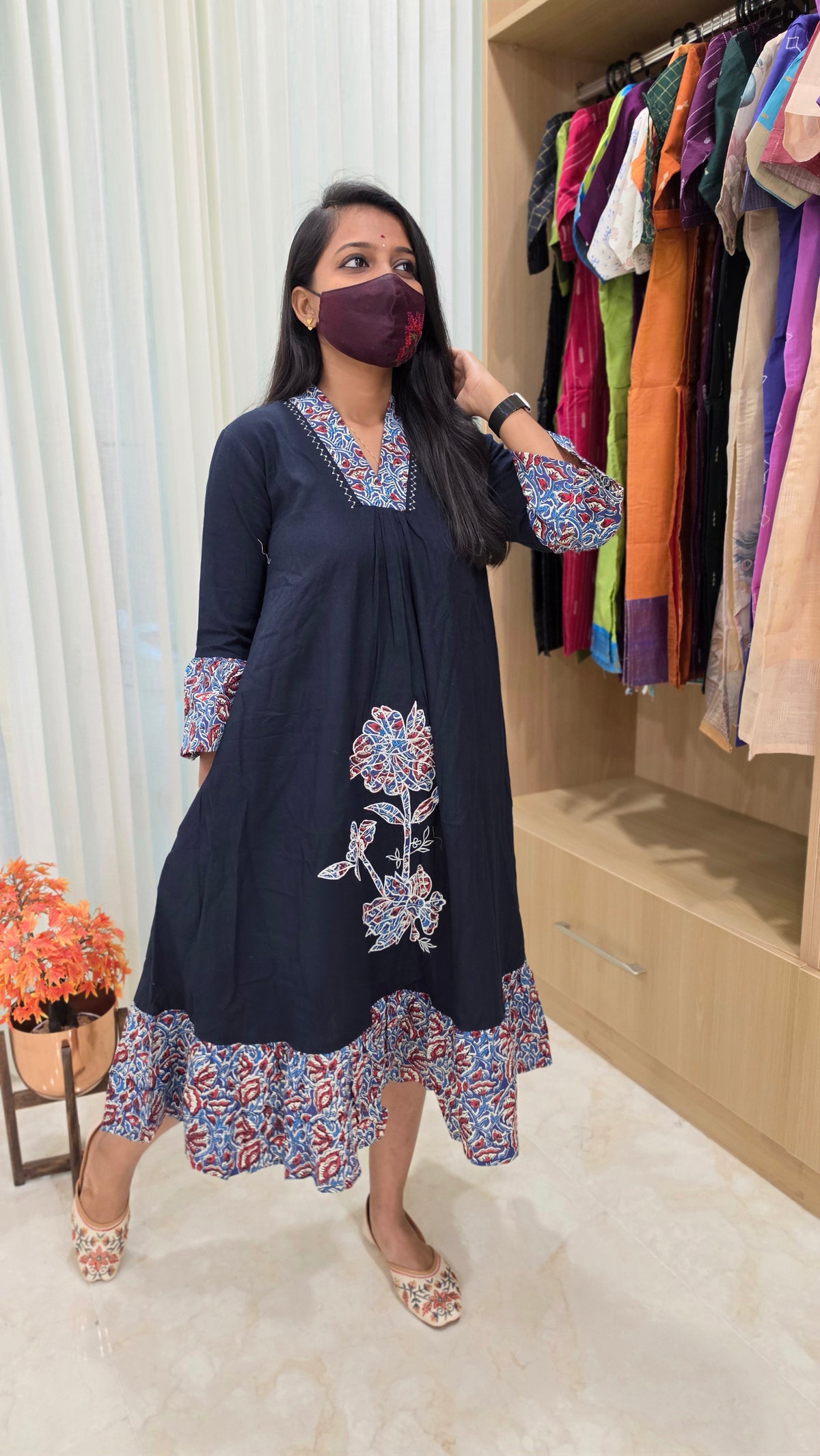 Lara Western Frock(13350)