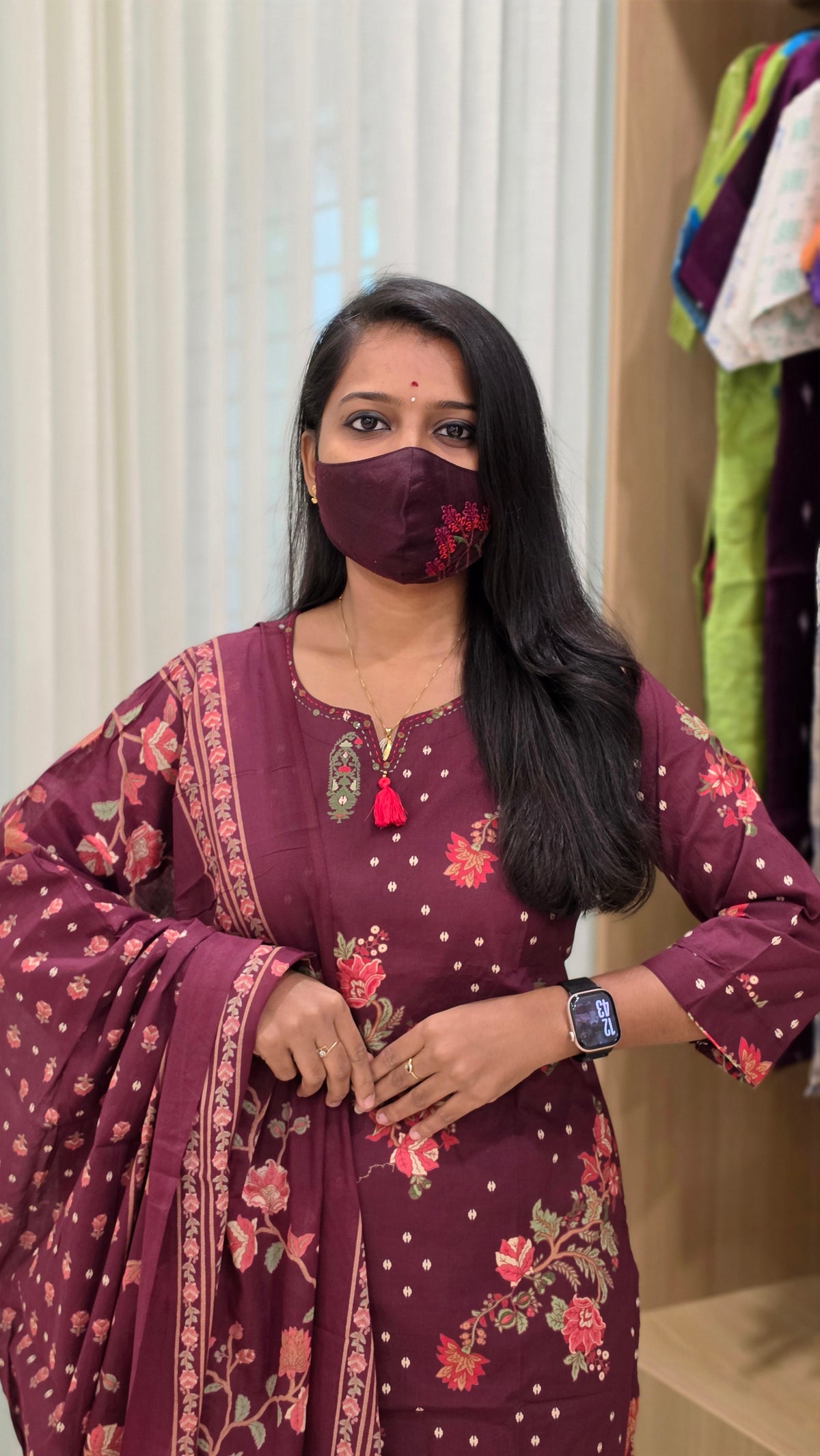 Cotton salwar set(13381)