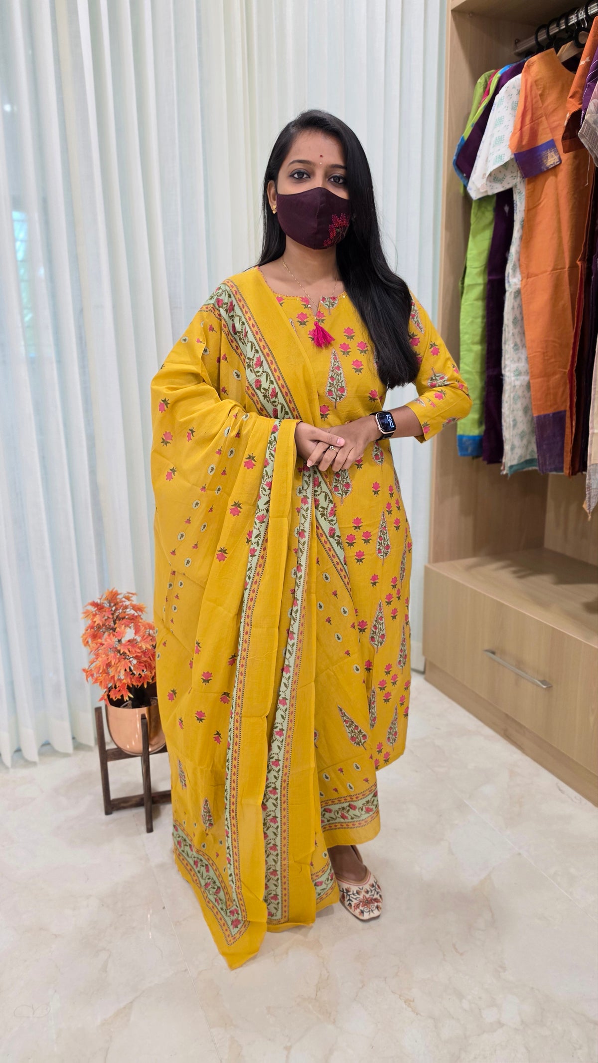 Cotton salwar set(13383)