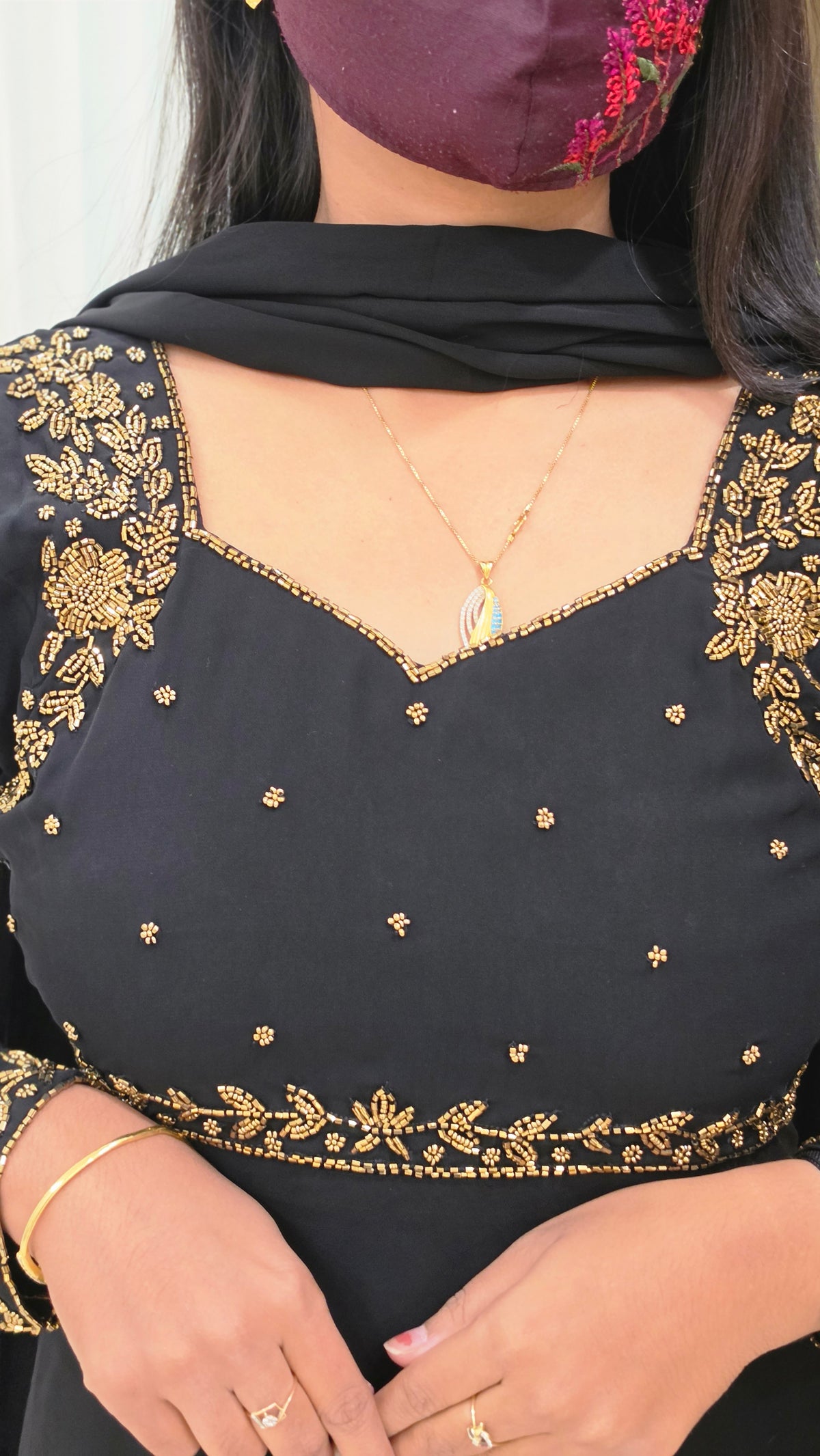 Salwar Set (Kurti+Dupatta)(13351)