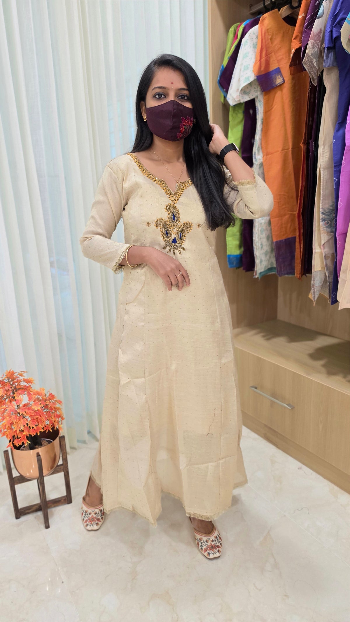 Diya-Ethnic wear kurti(13390)