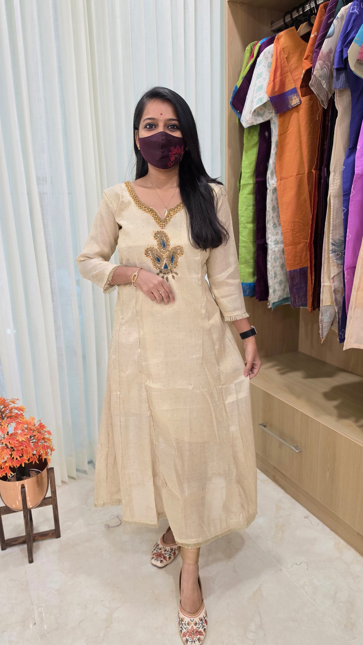 Diya-Ethnic wear kurti(13389)