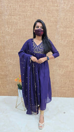 Salwar Set (Kurti+Dupatta)(13568)