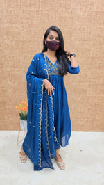 Salwar Set (Kurti+Dupatta)(13567)