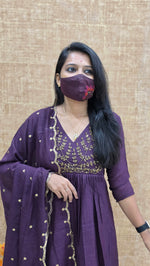Salwar Set (Kurti+Dupatta)(13566)