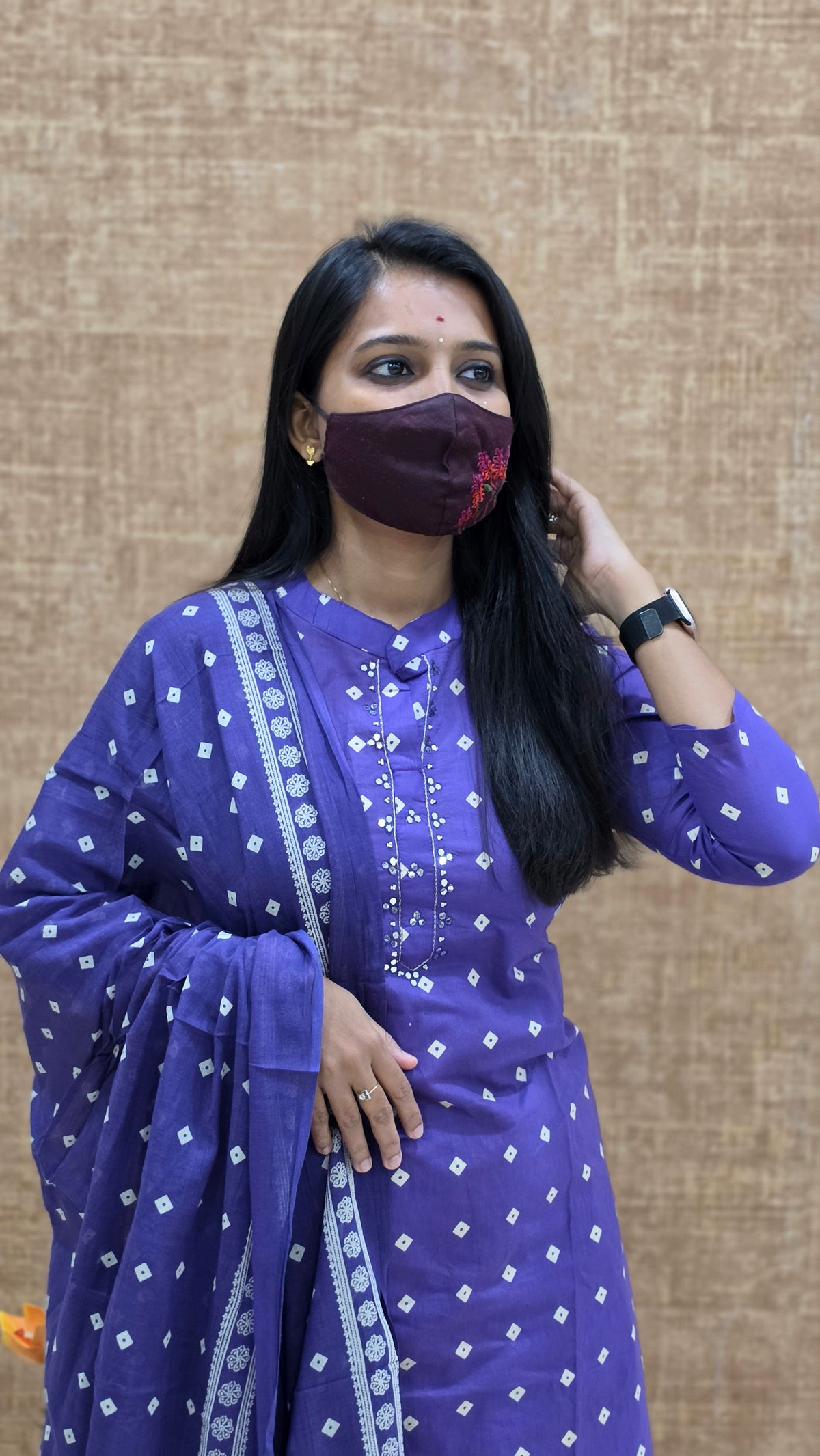 Flared Kurta Set(13787)