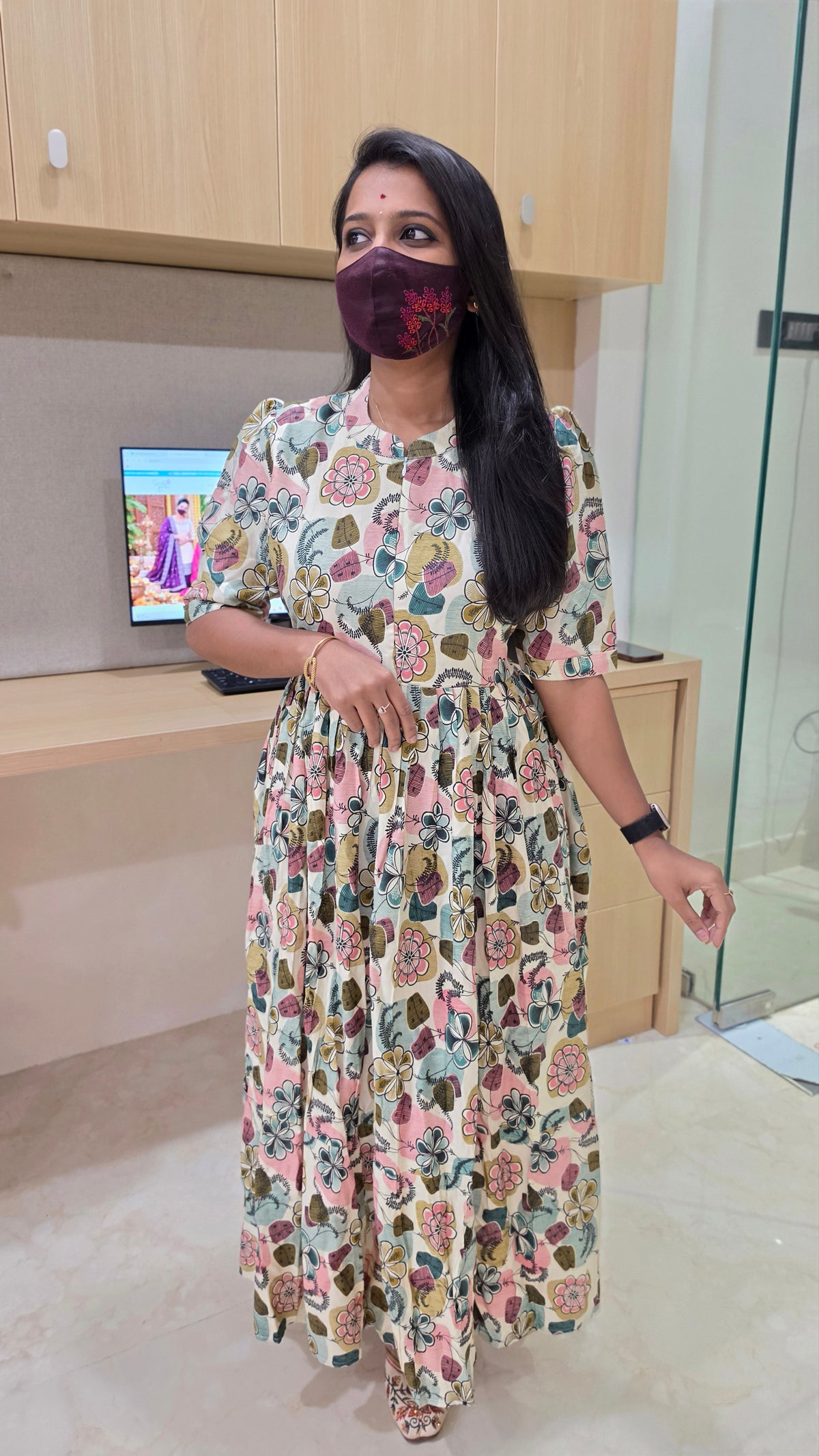 Western Wear Frock(13601)