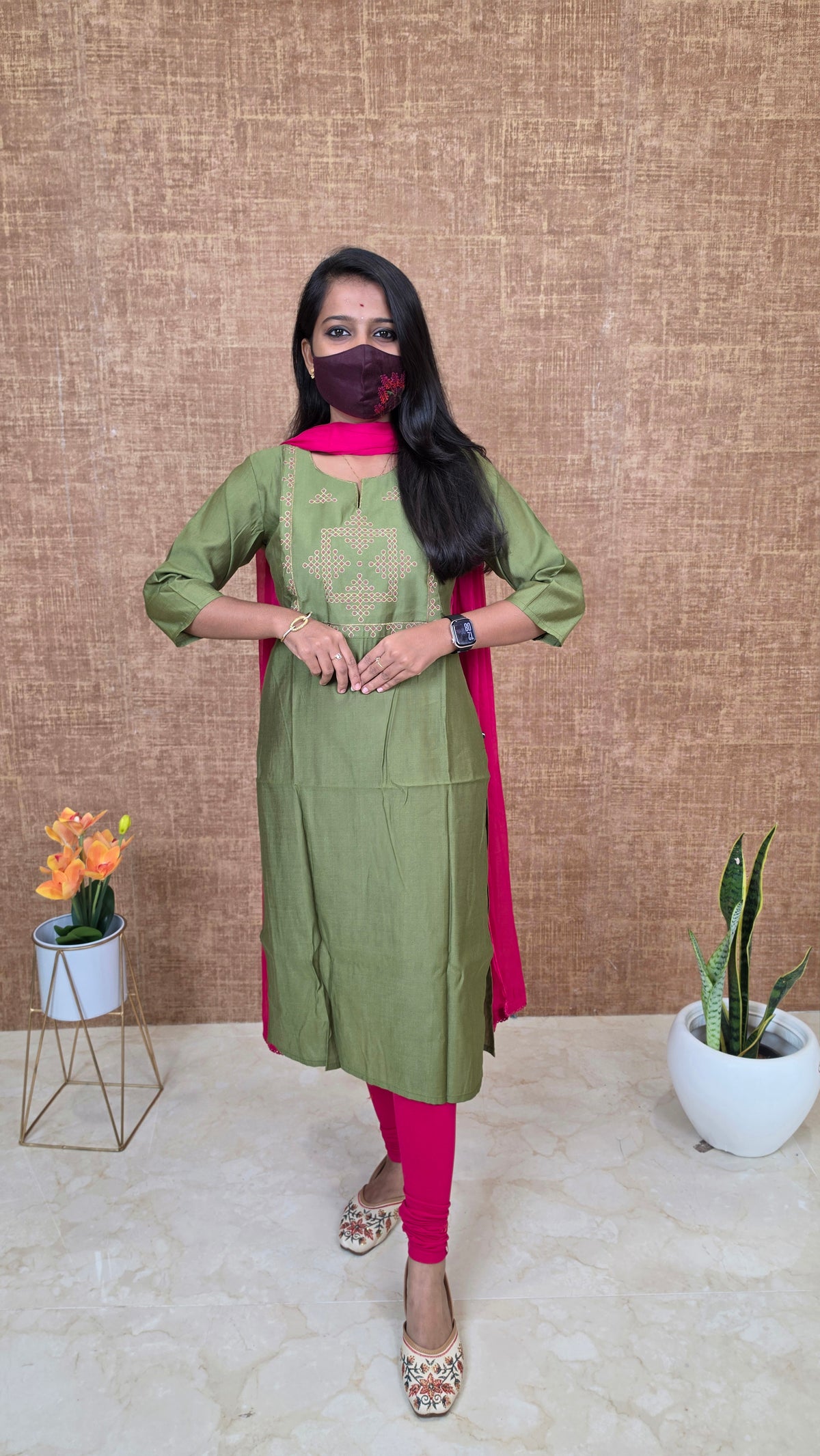 Office Wear - Embroidery(13635)