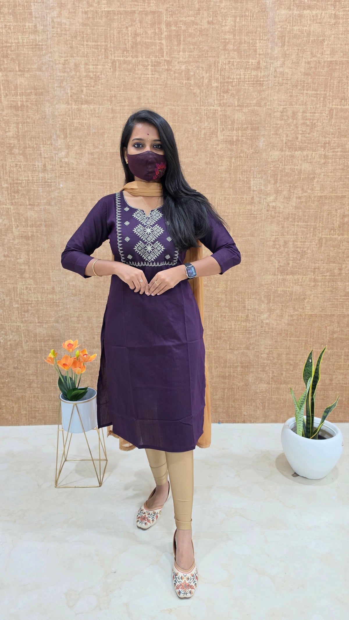 Office Wear - Embroidery(13637)