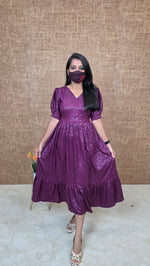 Western wear frock(13643)