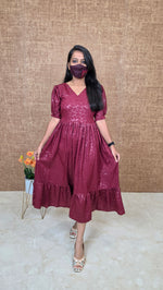 Western wear frock(13644)