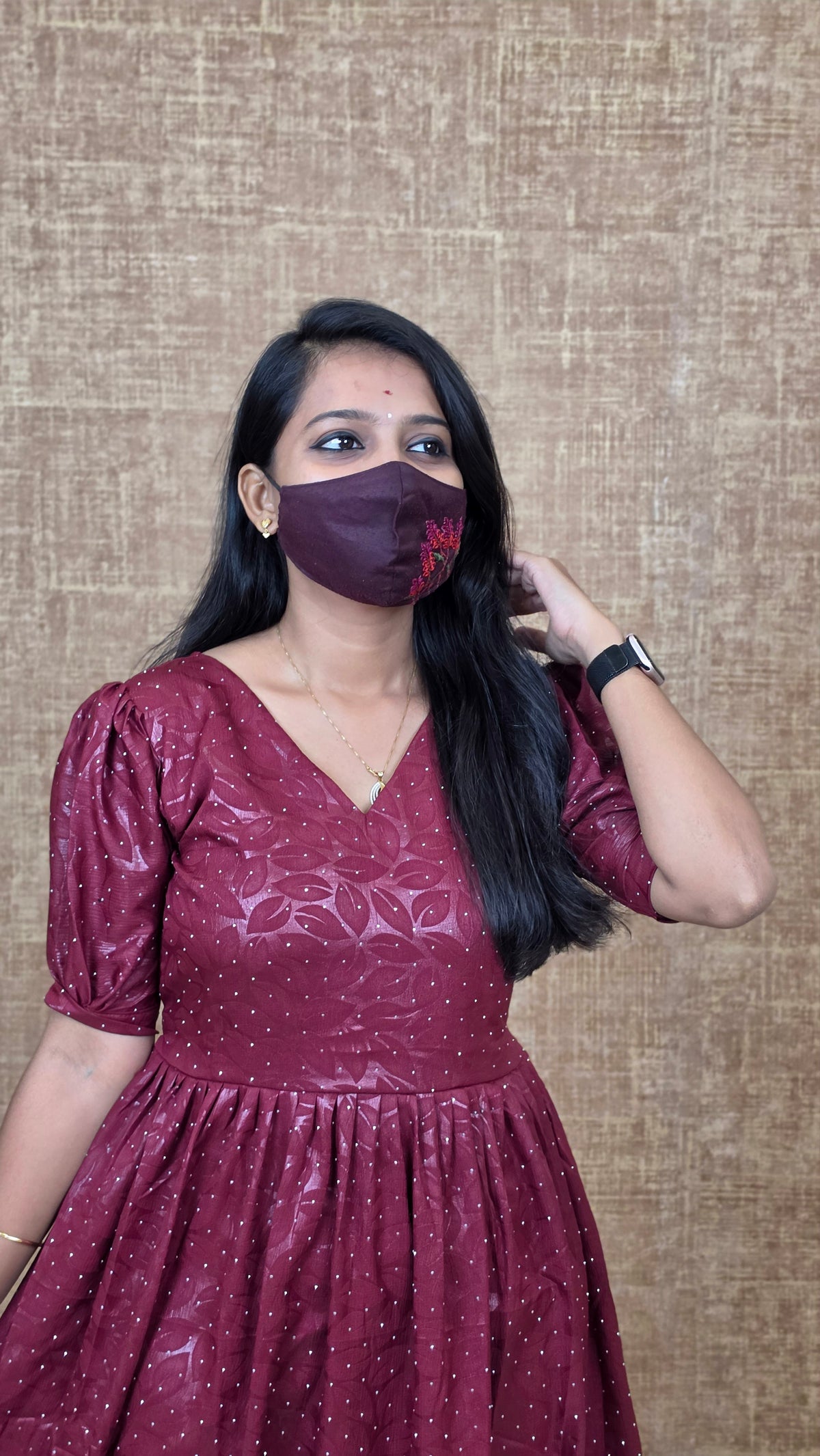 Western wear frock(13644)